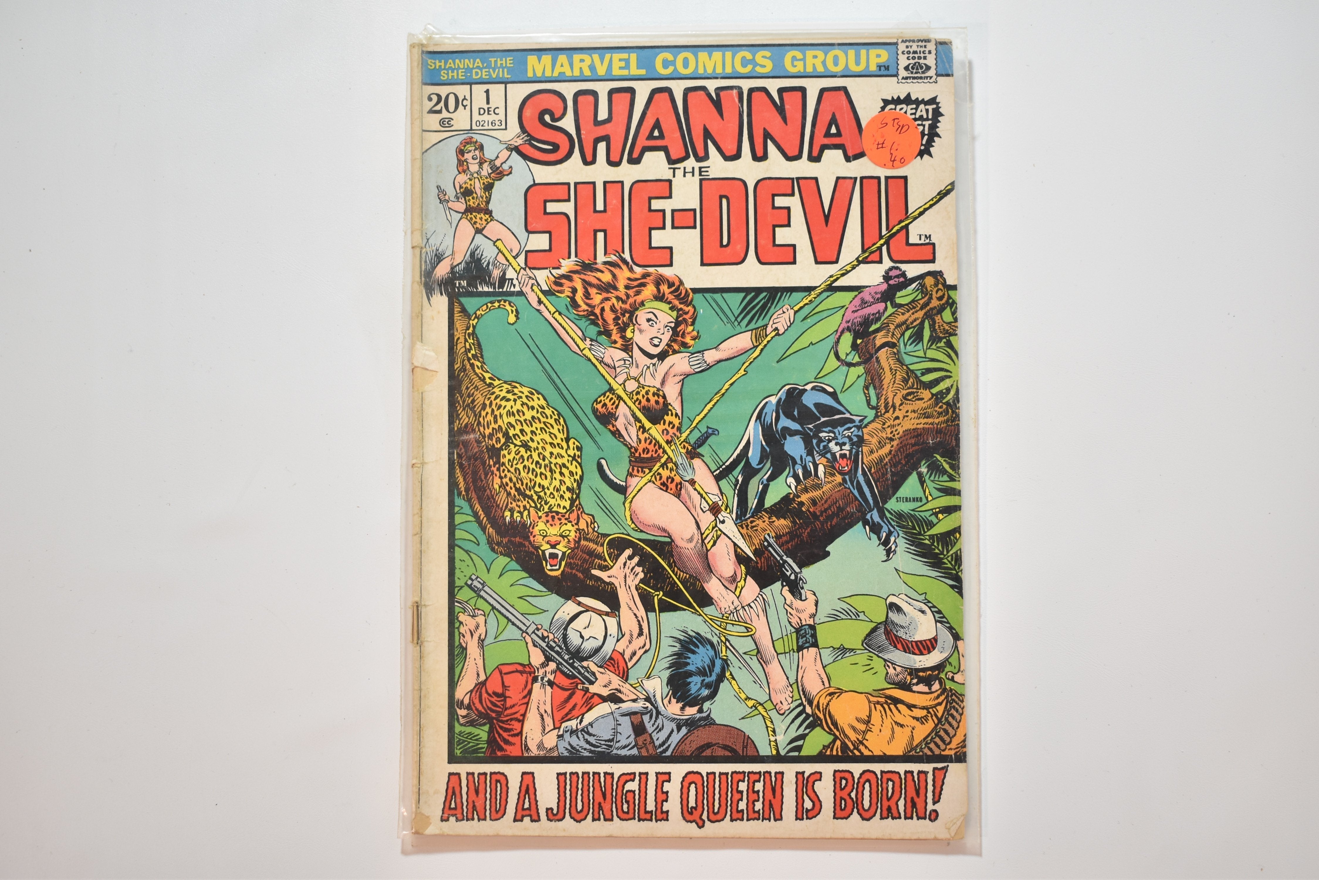 Shanna the she devil 1 Marvel Comic Book 1972