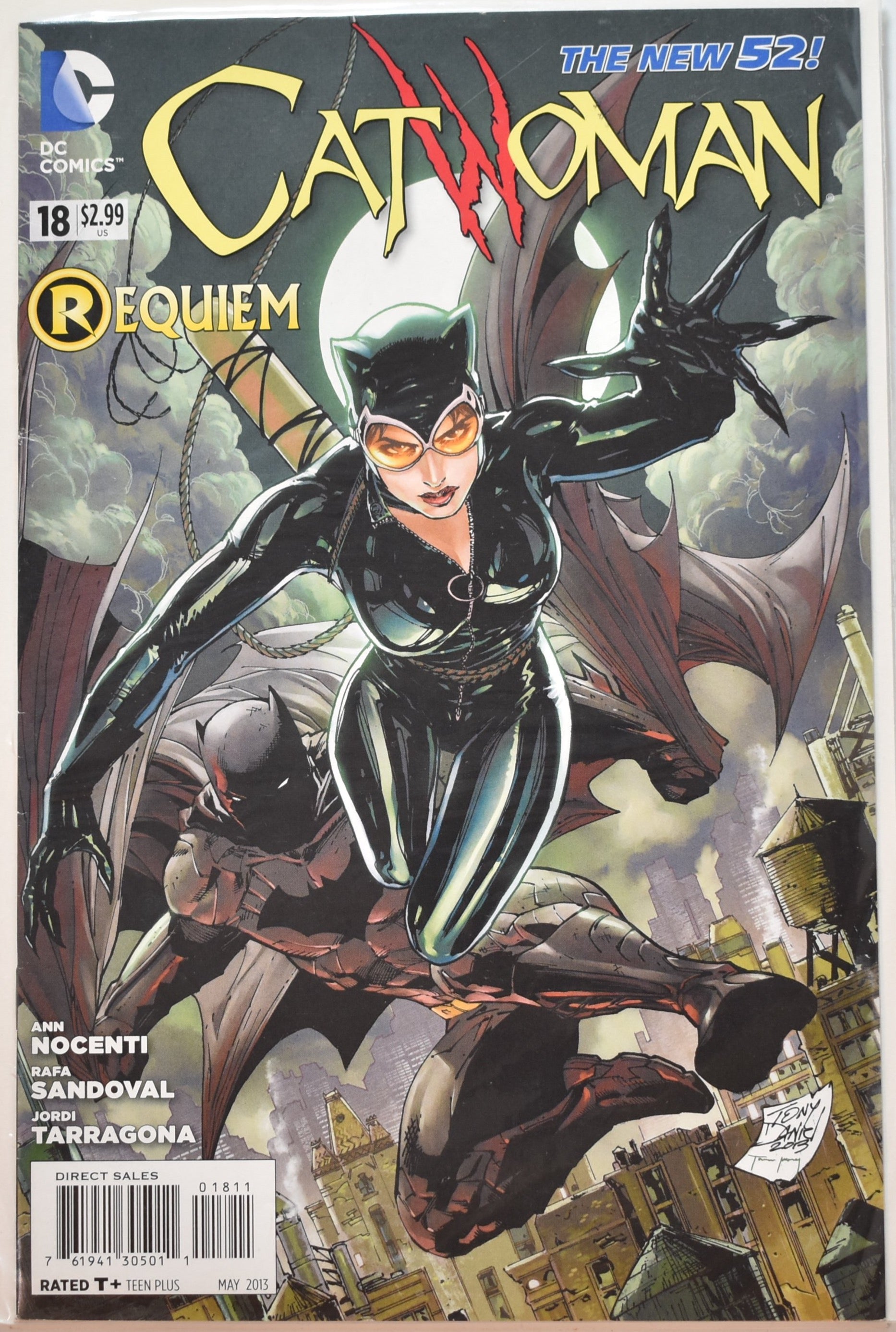 Cat woman The New 52 18 Dc Comics Comic Book