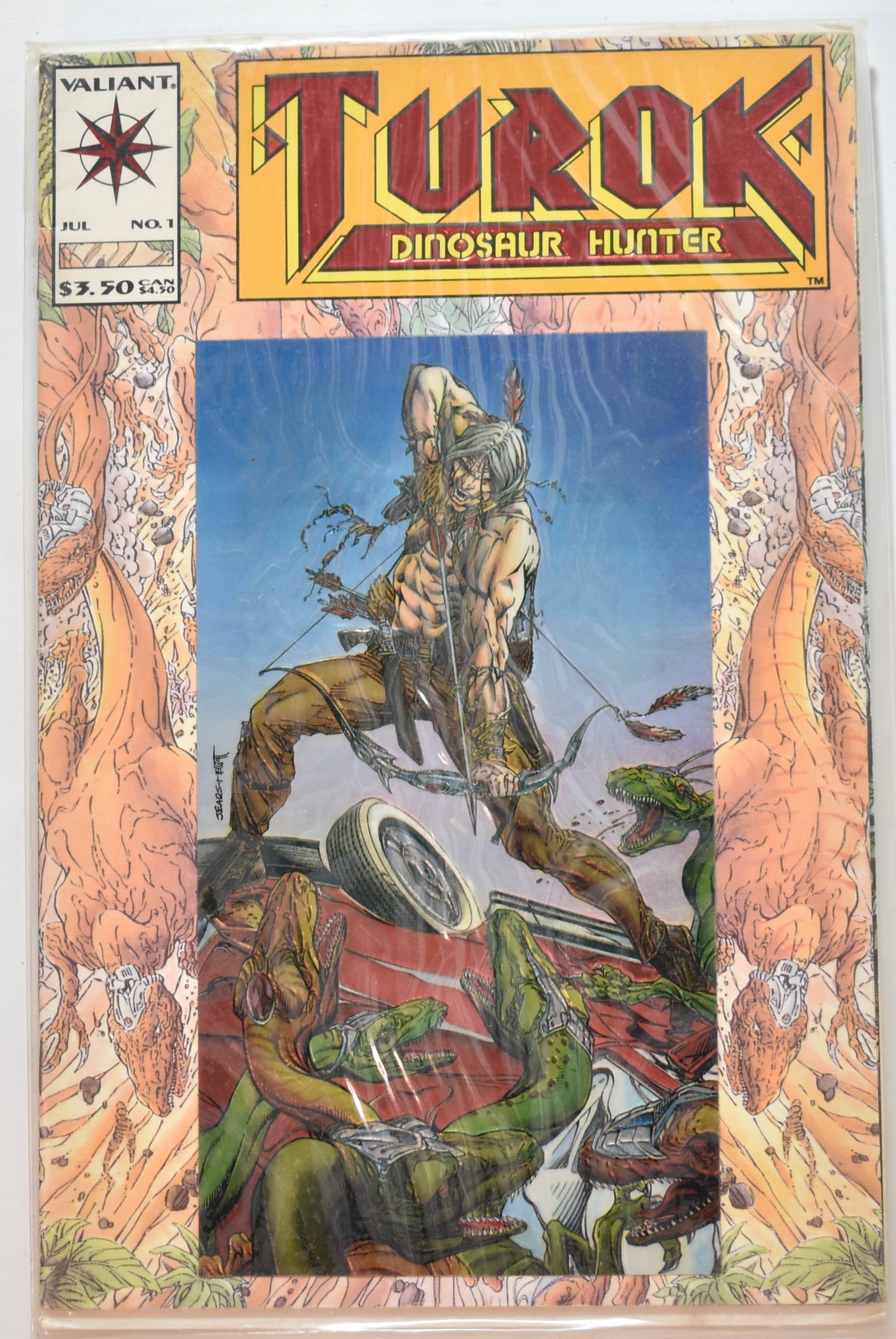 Turok Dinosaur Hunter Comic Book No. 1 Valiant Comic Book
