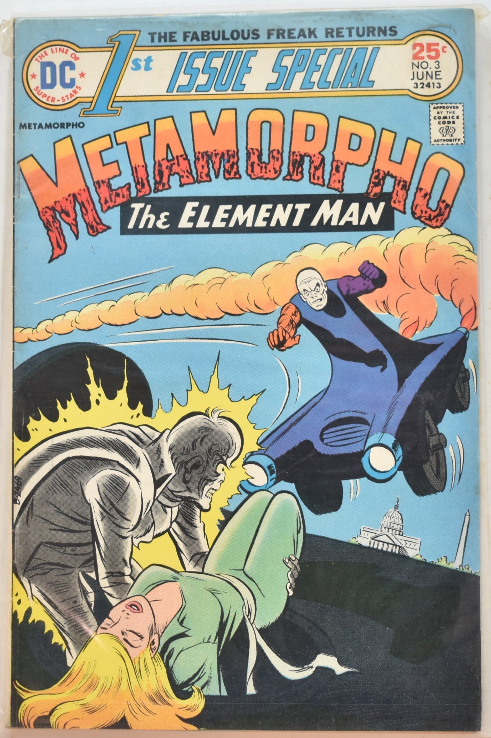 Metamorpho The Element Man 1st Issue special No.3 June