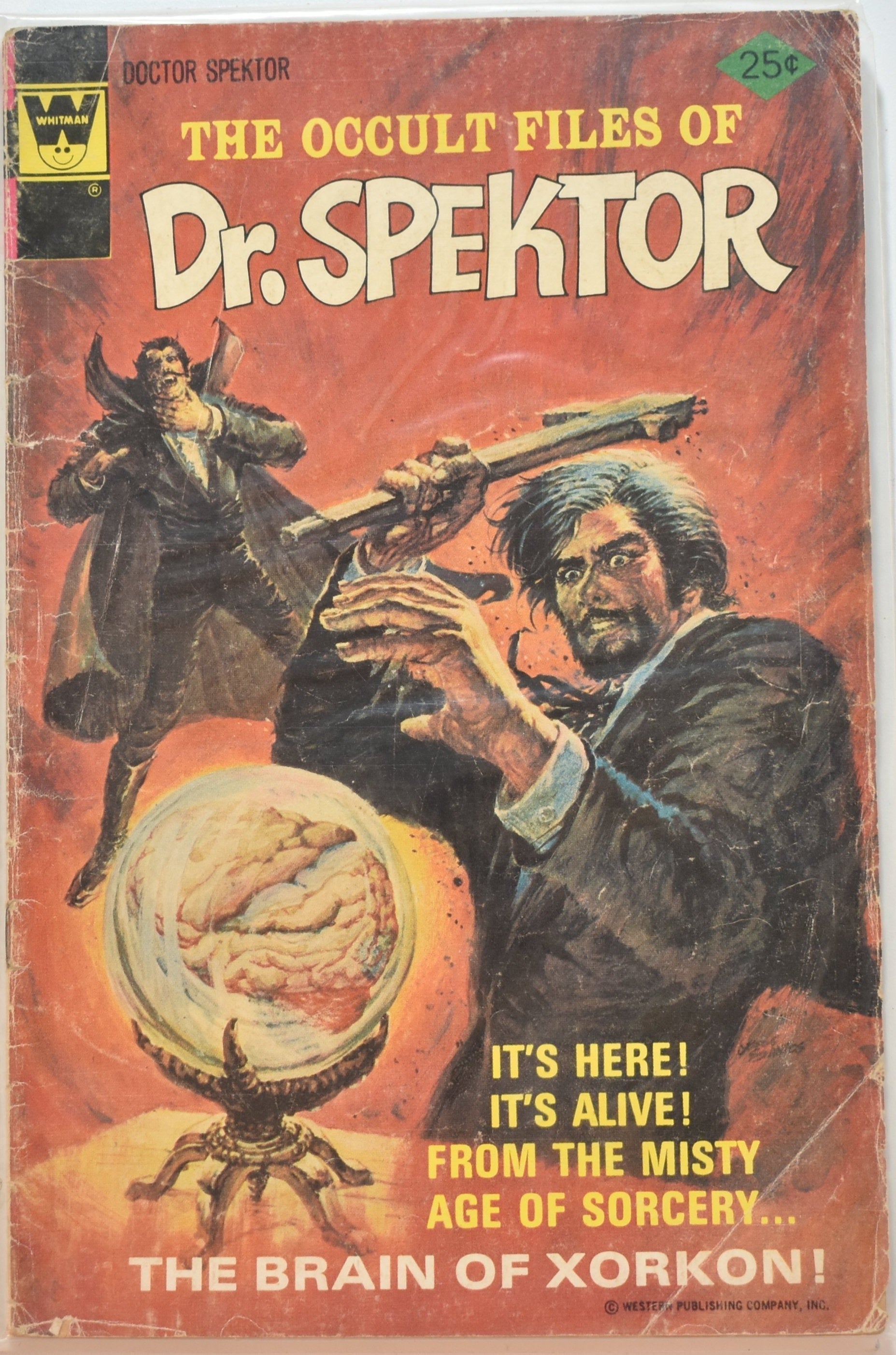 The Occult Files of Dr Spektor Whitman Comics Comic Book