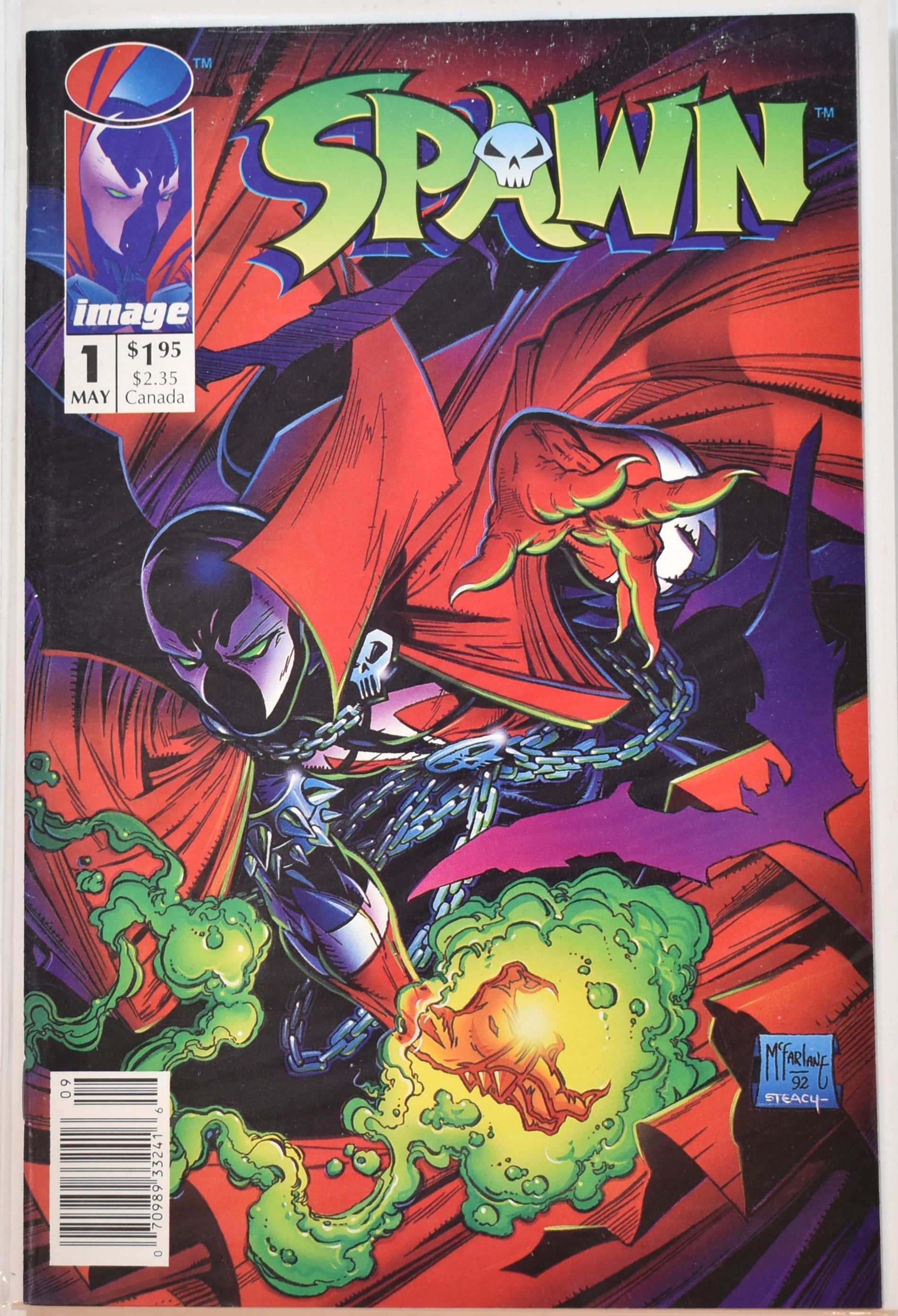 Spawn Comic Book 1 Image Comics Mint