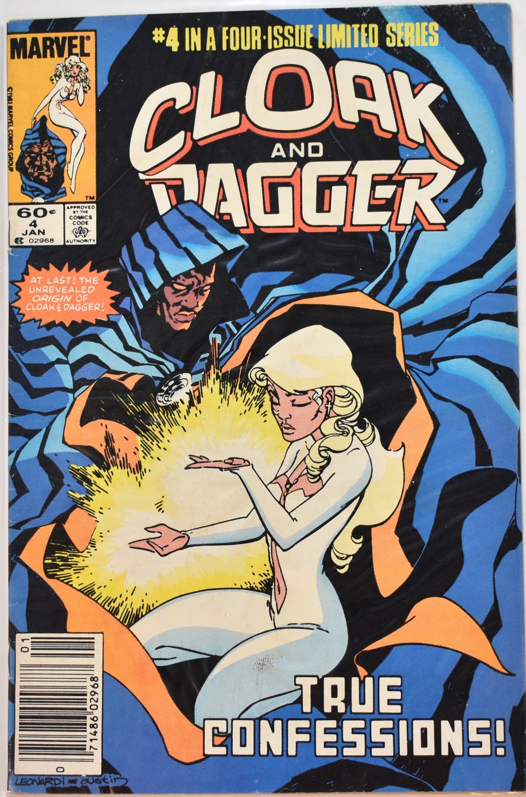 Cloak and Dagger Jan 4 Marvel Comic Books