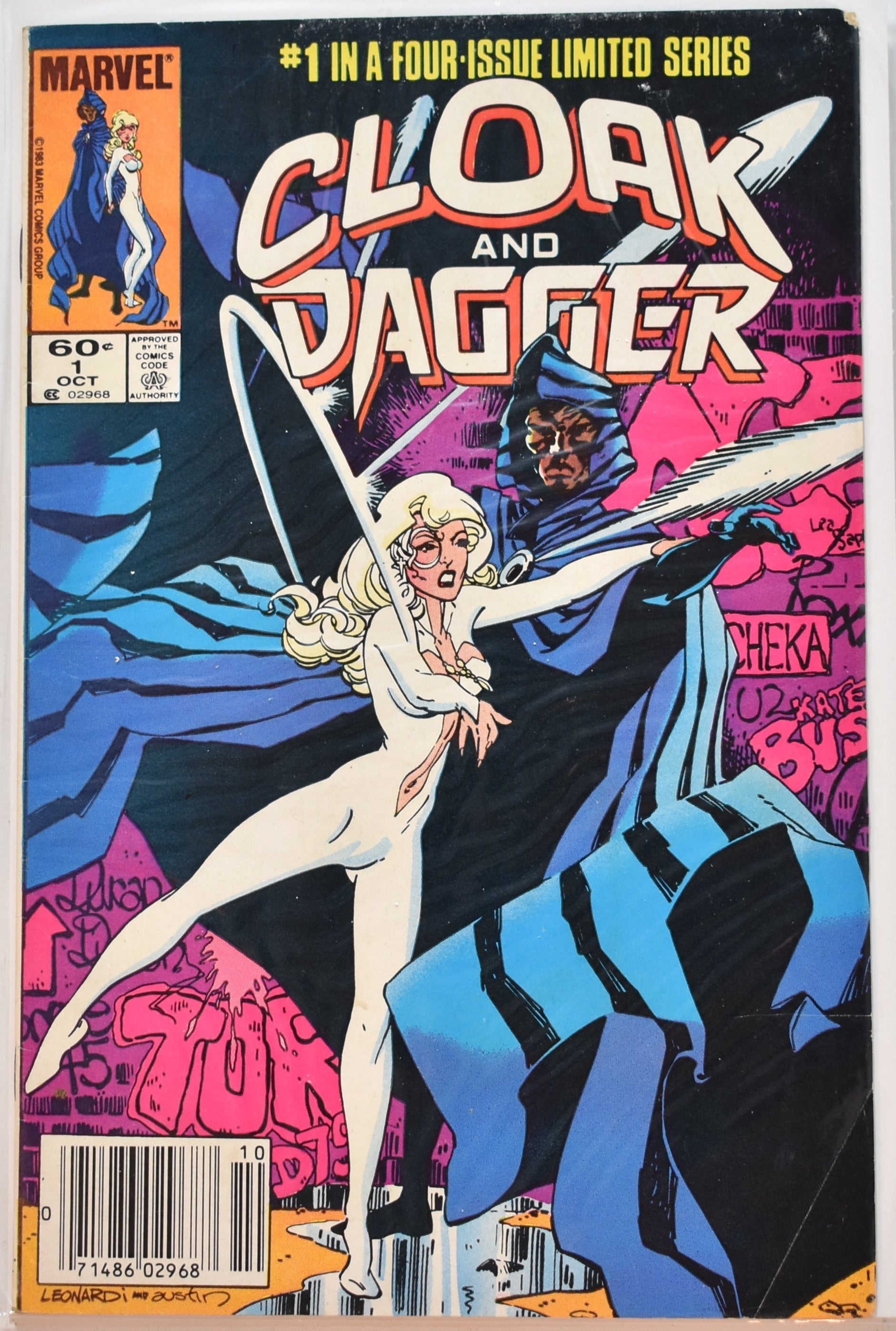 Cloak and Dagger 1 Marvel Comic Book Limited Series 1993