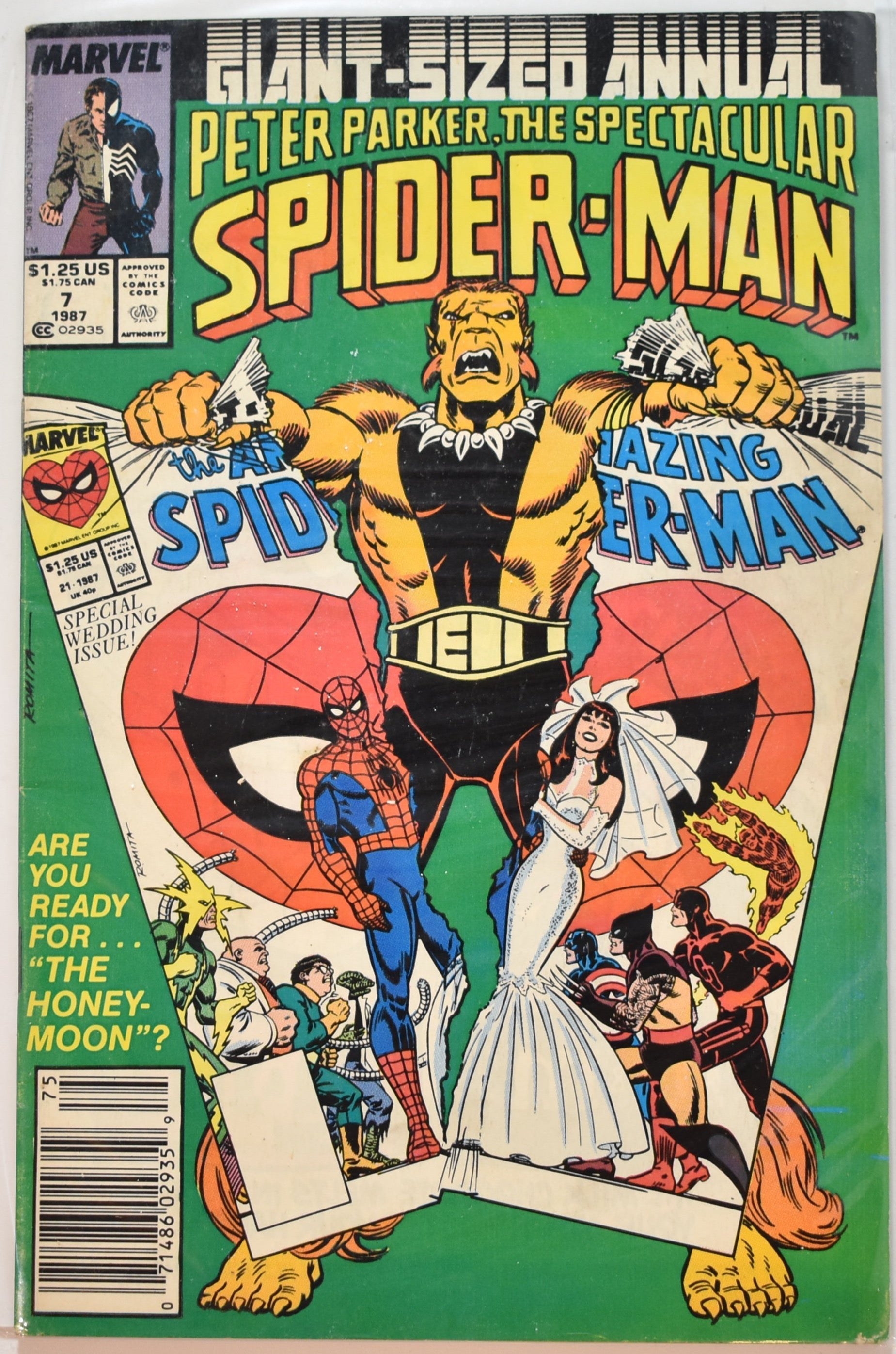Peter Parker The Spectacular Spider Man Comic Book #7