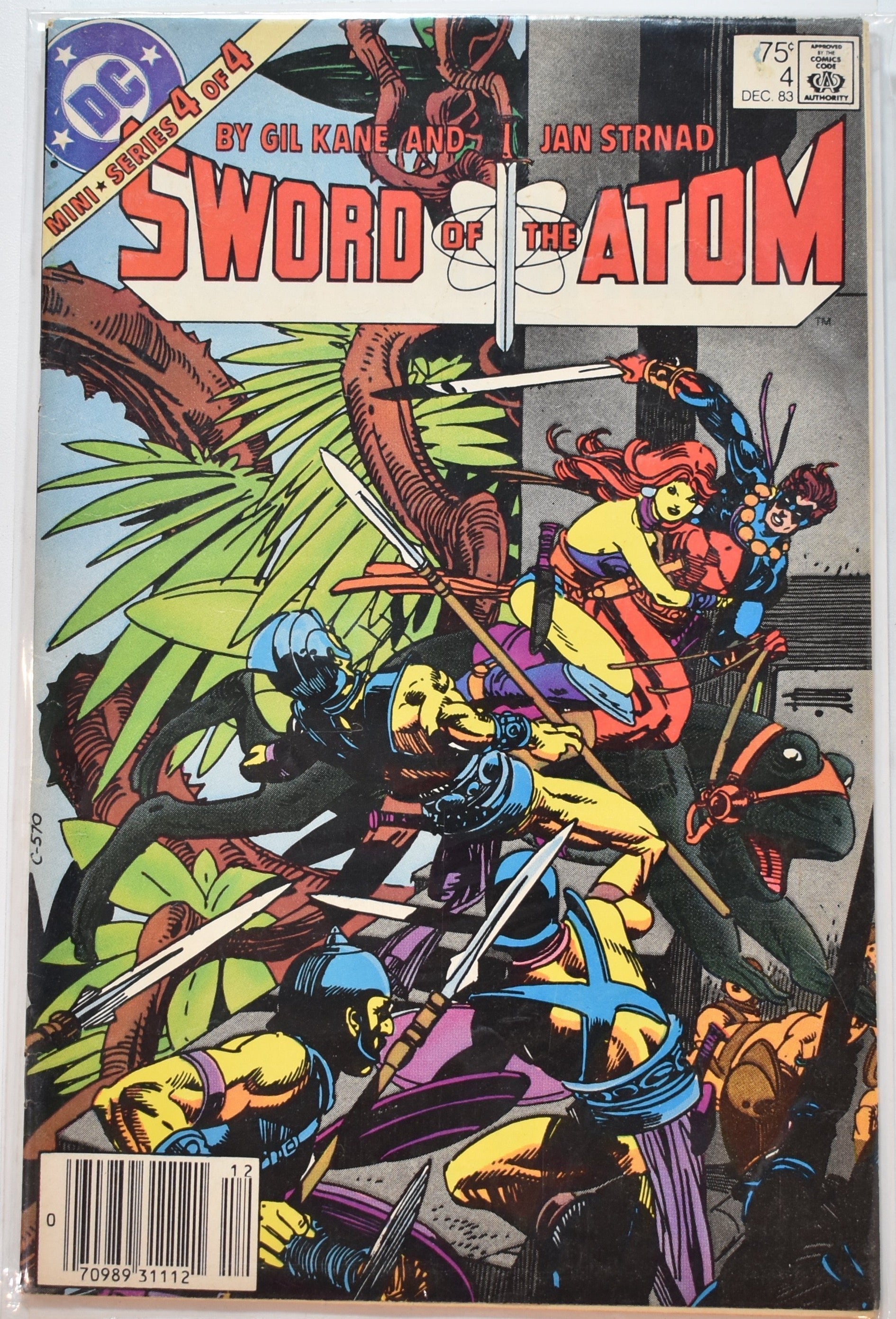 Sword of the Atom Dc Comic Book Mini Series 4 of 4