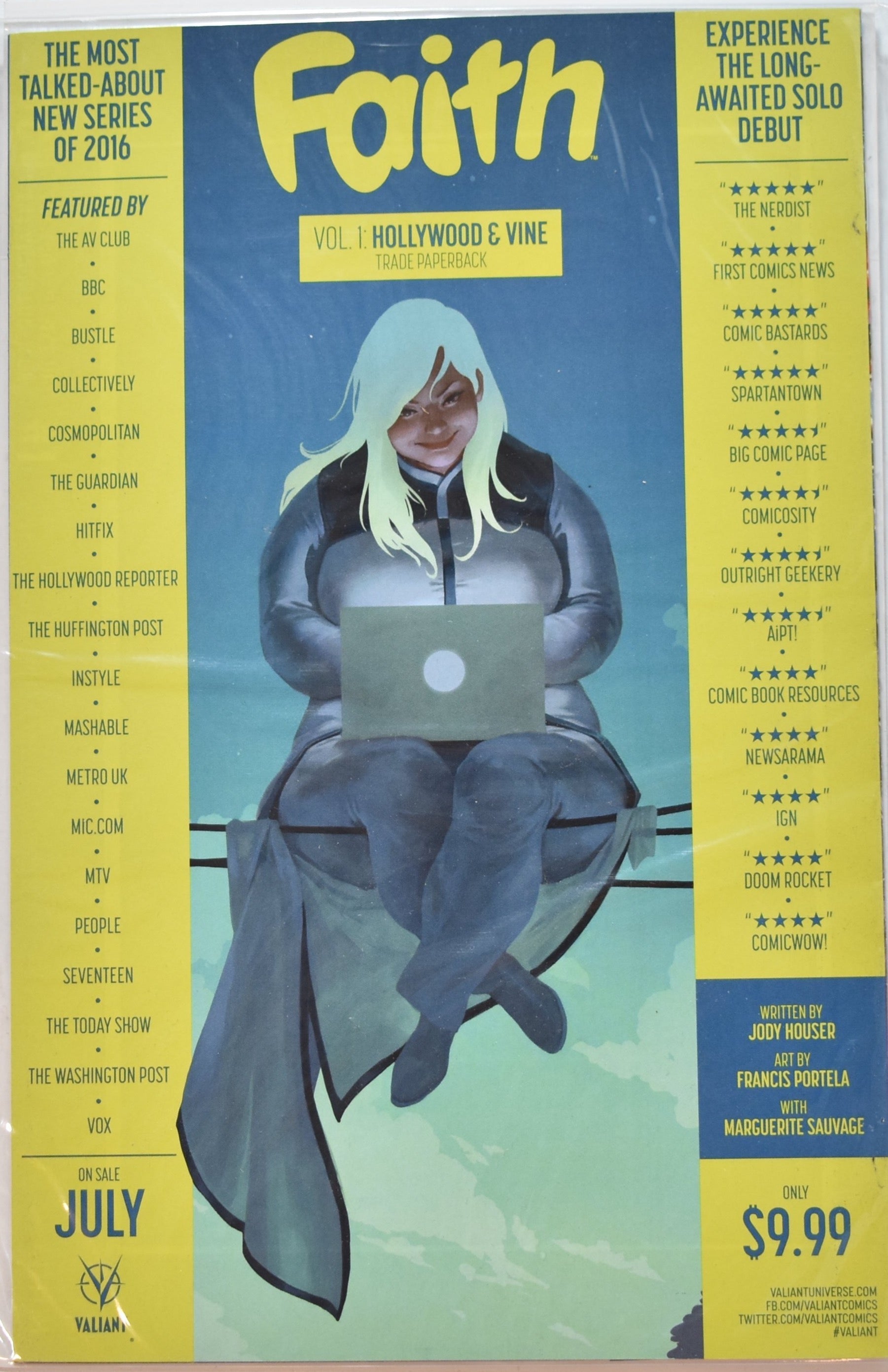 Faith Vol. 1 Hollywood and Wine Comic book