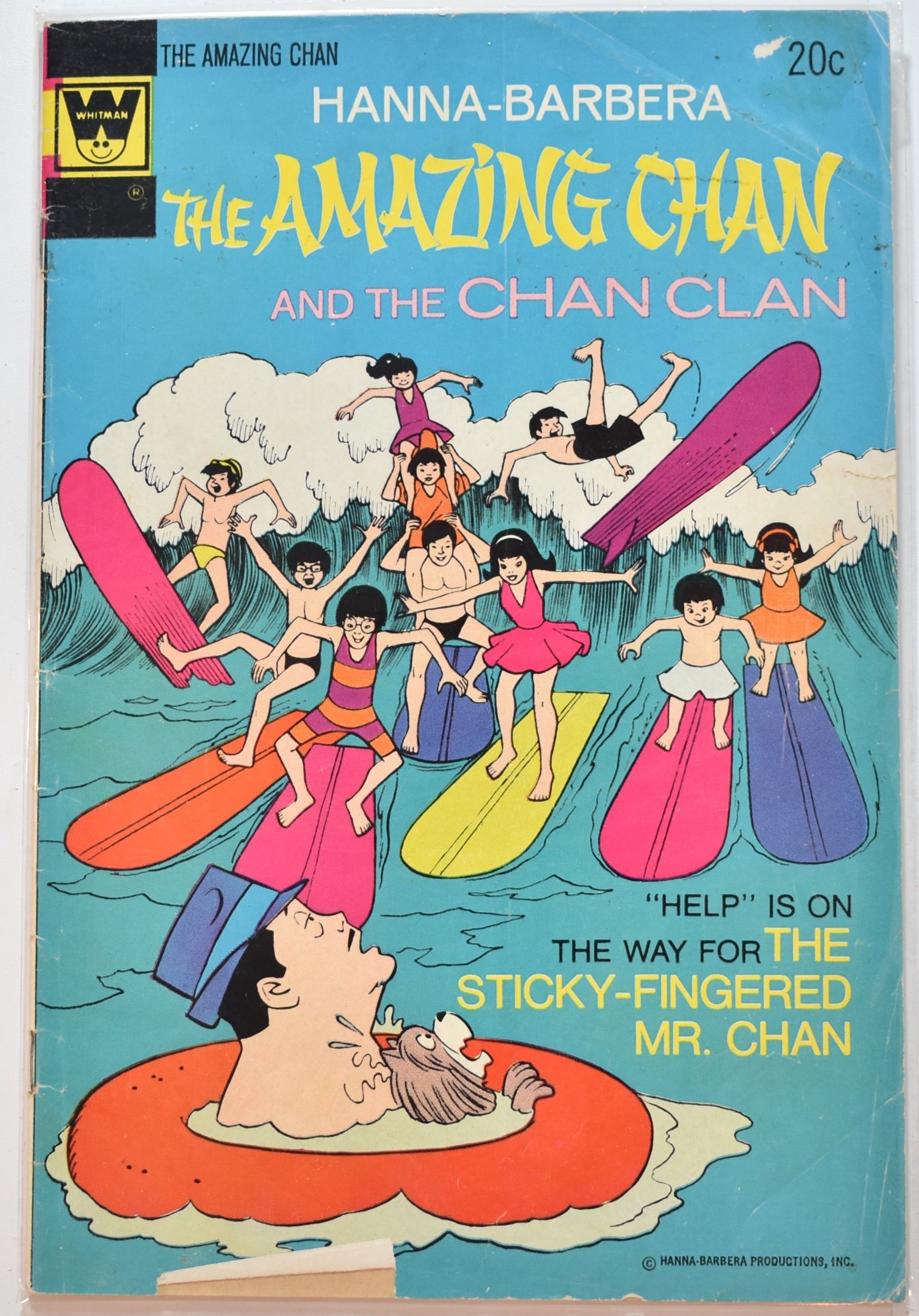 Hanna Barbera The Amazing Chan and the chan clan Comic Book