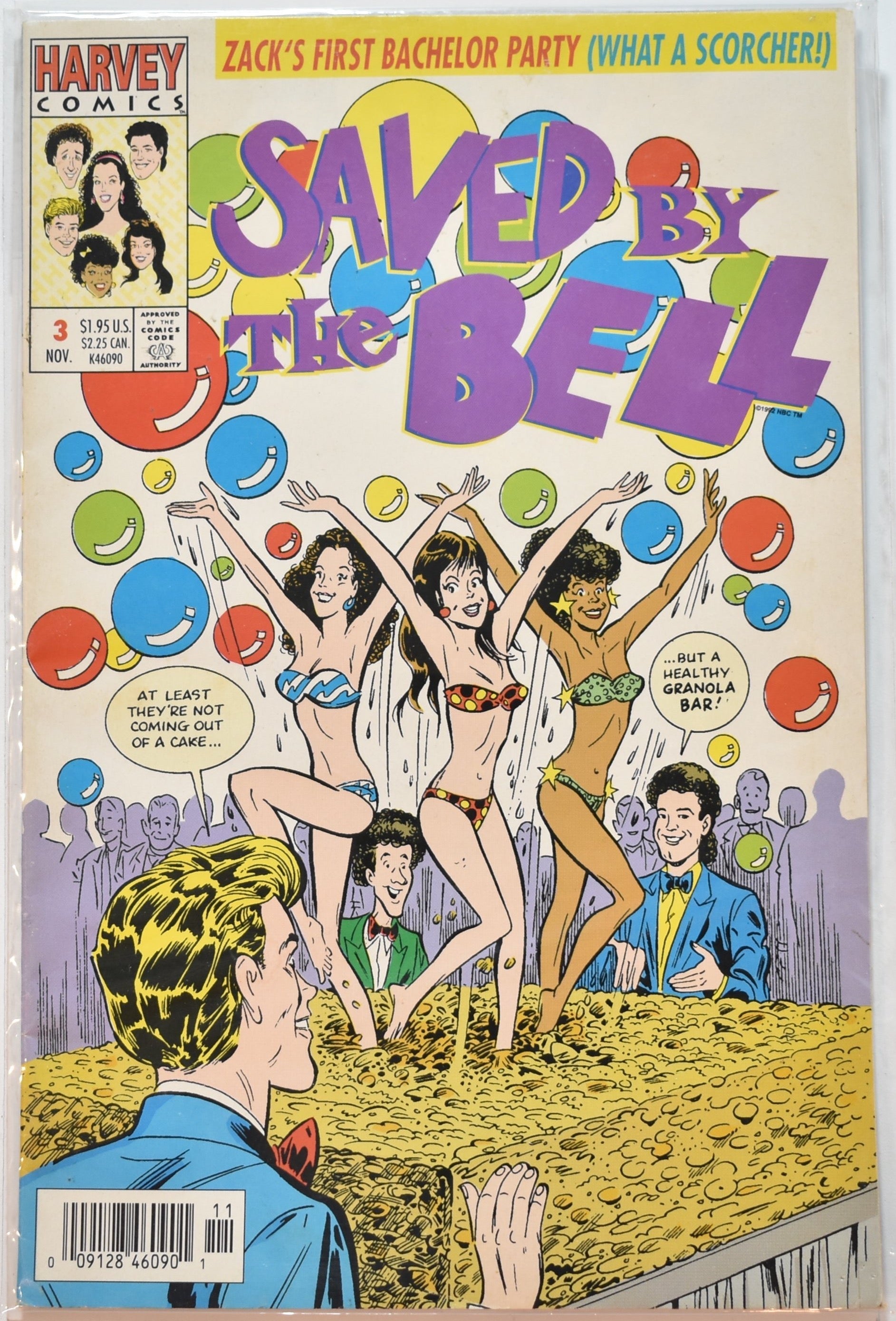 Saved by the bell Comic book 3 Harvey Comics