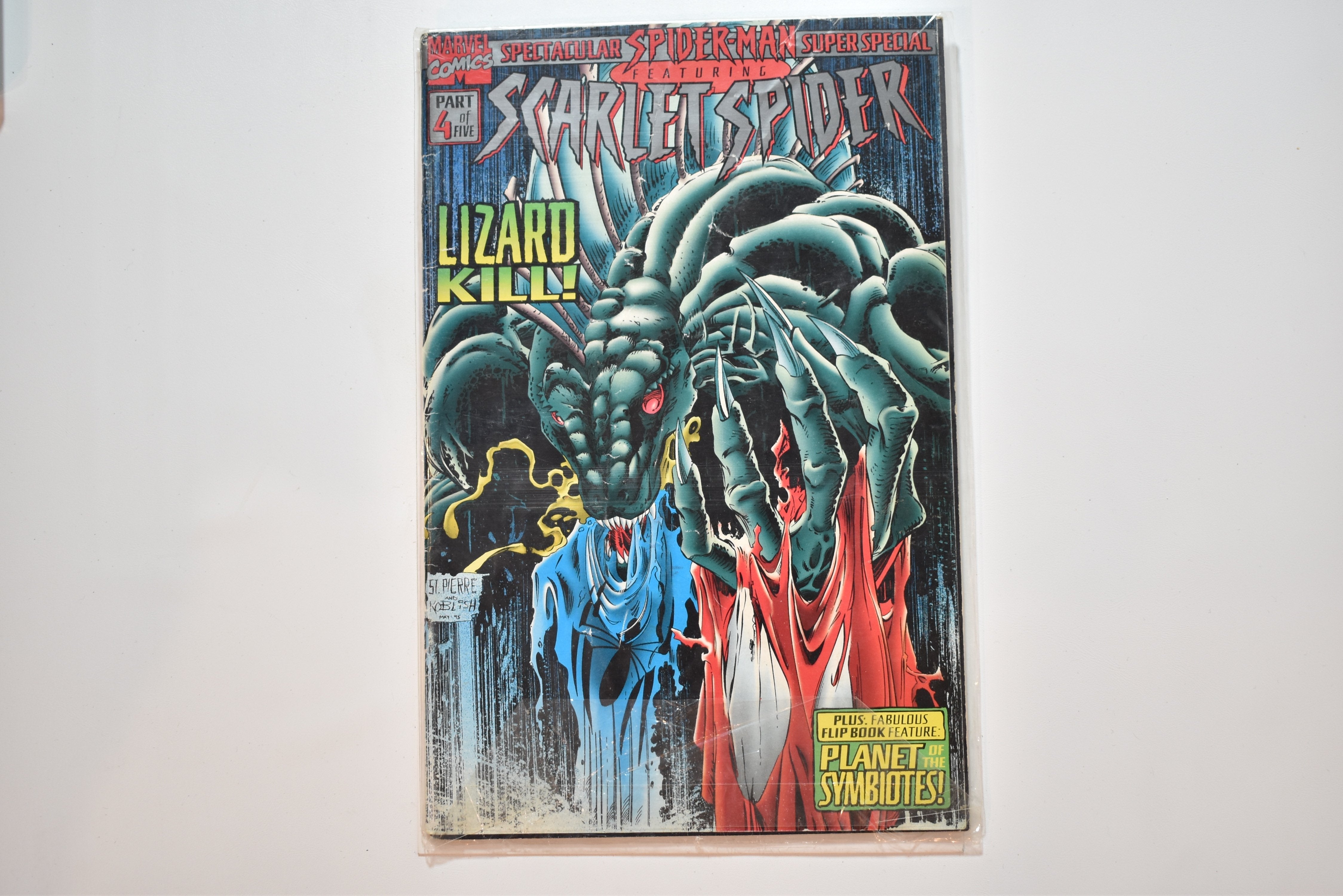 Spider Man Scarlet Spider Lizard Kill Part 4 of Five Marvel Comics