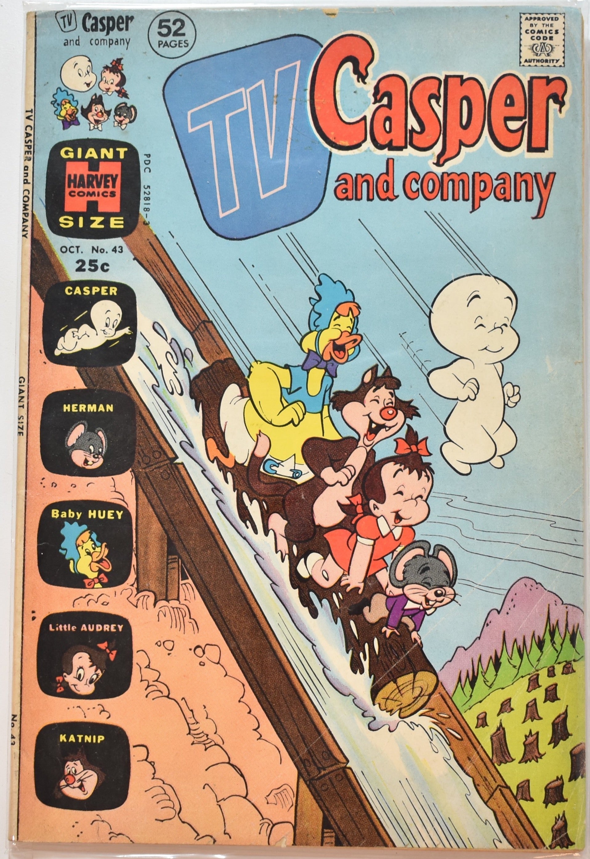 Casper and company Giant Size Harvey Comics