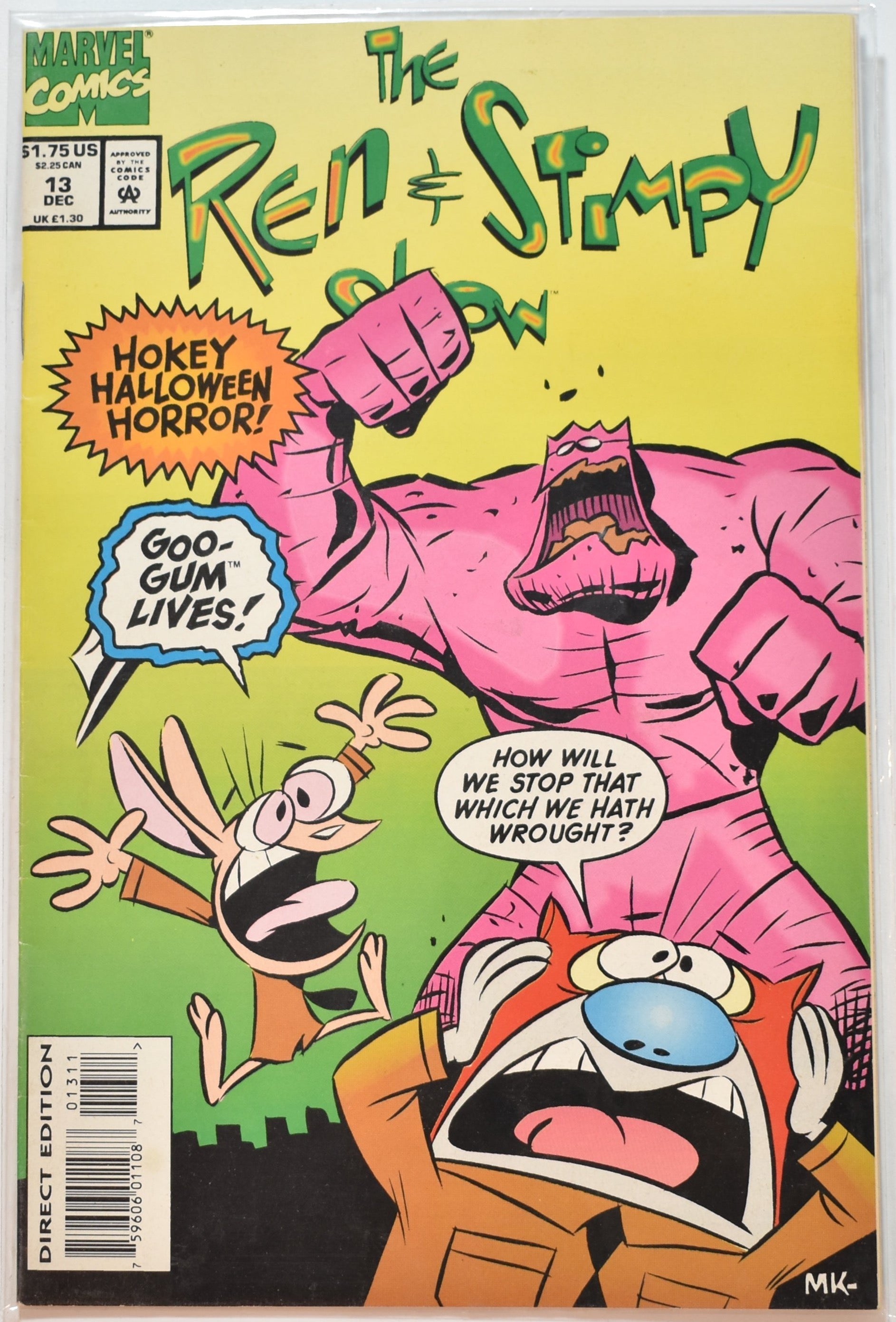 The Ren and Stimpy Show 13 Marvel Comics