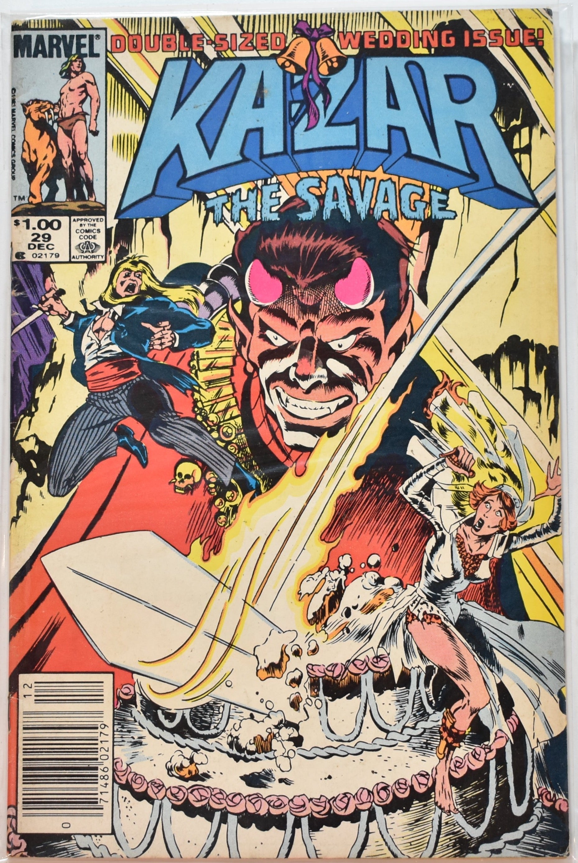 Kazar the savage 29 Marvel Comic Book 29 Dec Comic Book