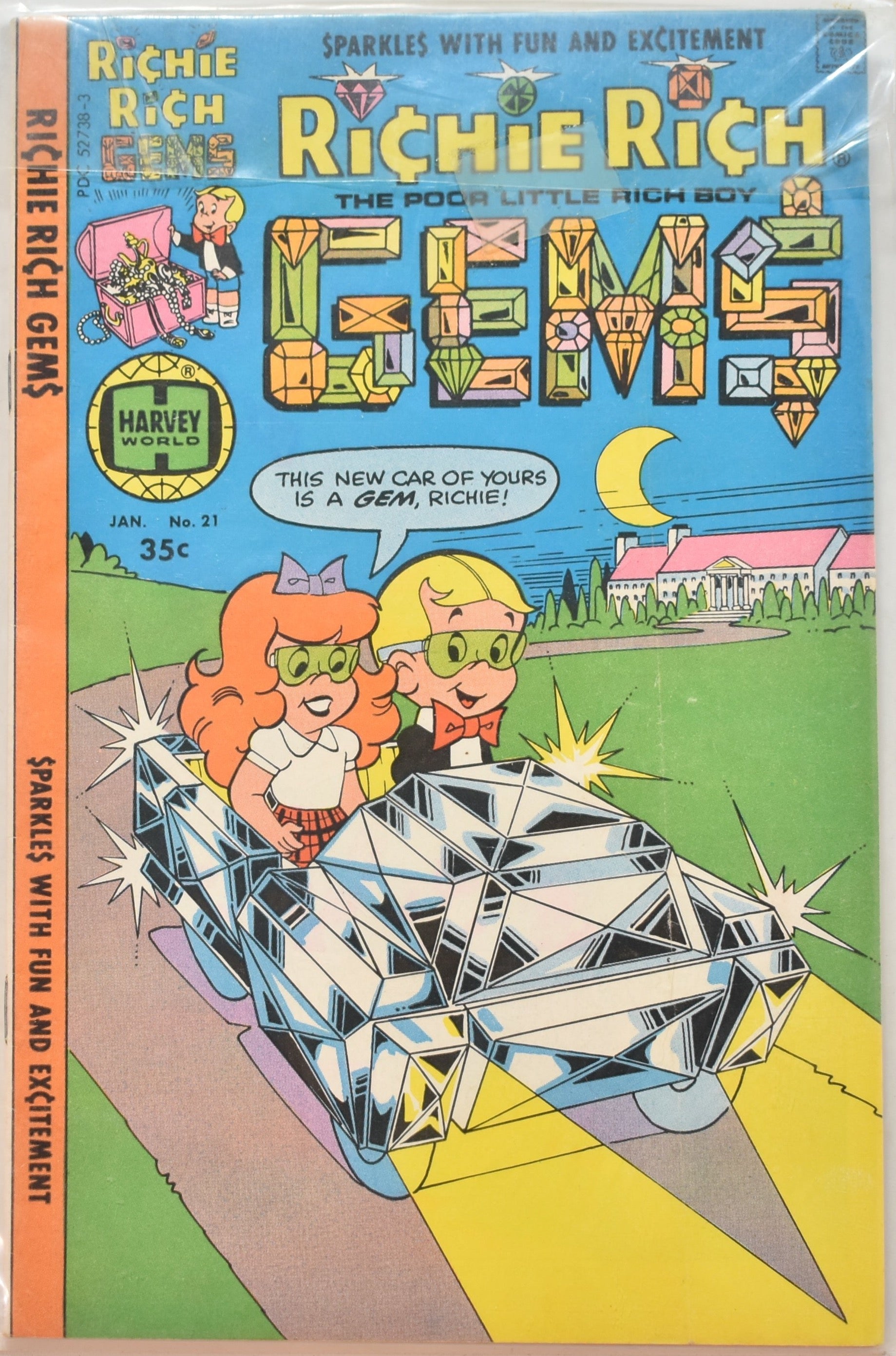 Richie Rich The poor little rich boy No. 21 Comic Book Gems