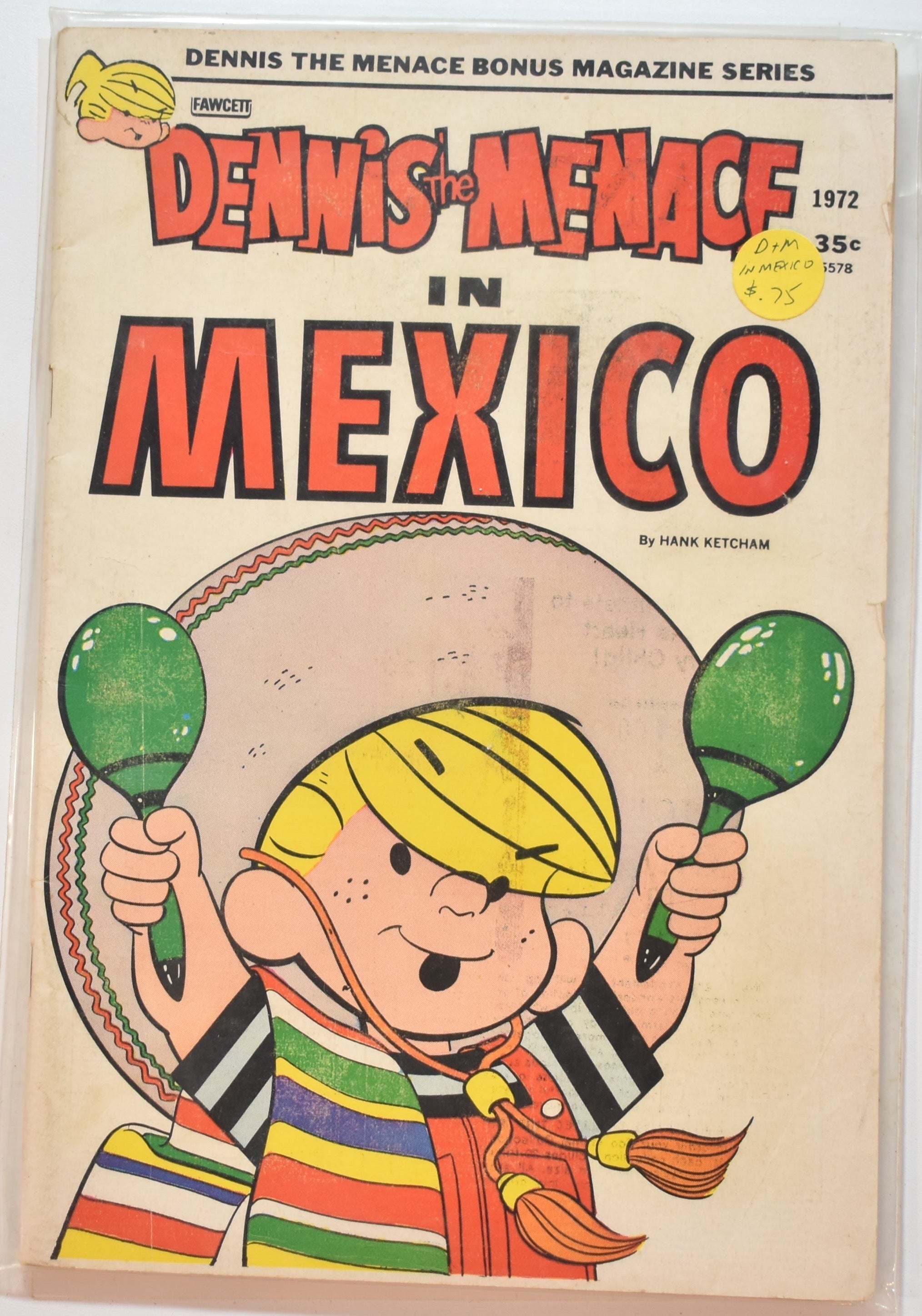 Dennis the menace in Mexico 1972 Comic Book