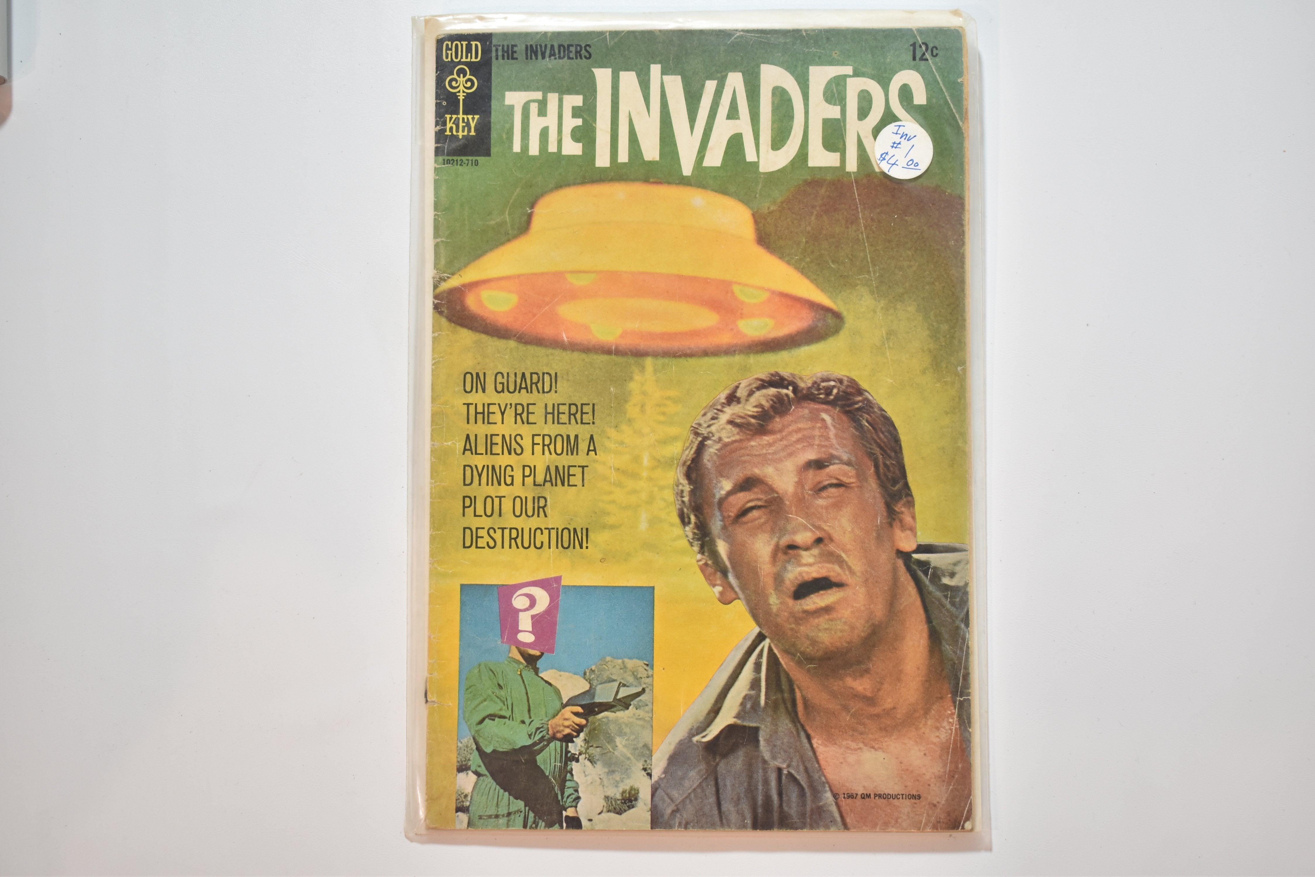 The Invaders Comic Book #1 Gold Key 1967
