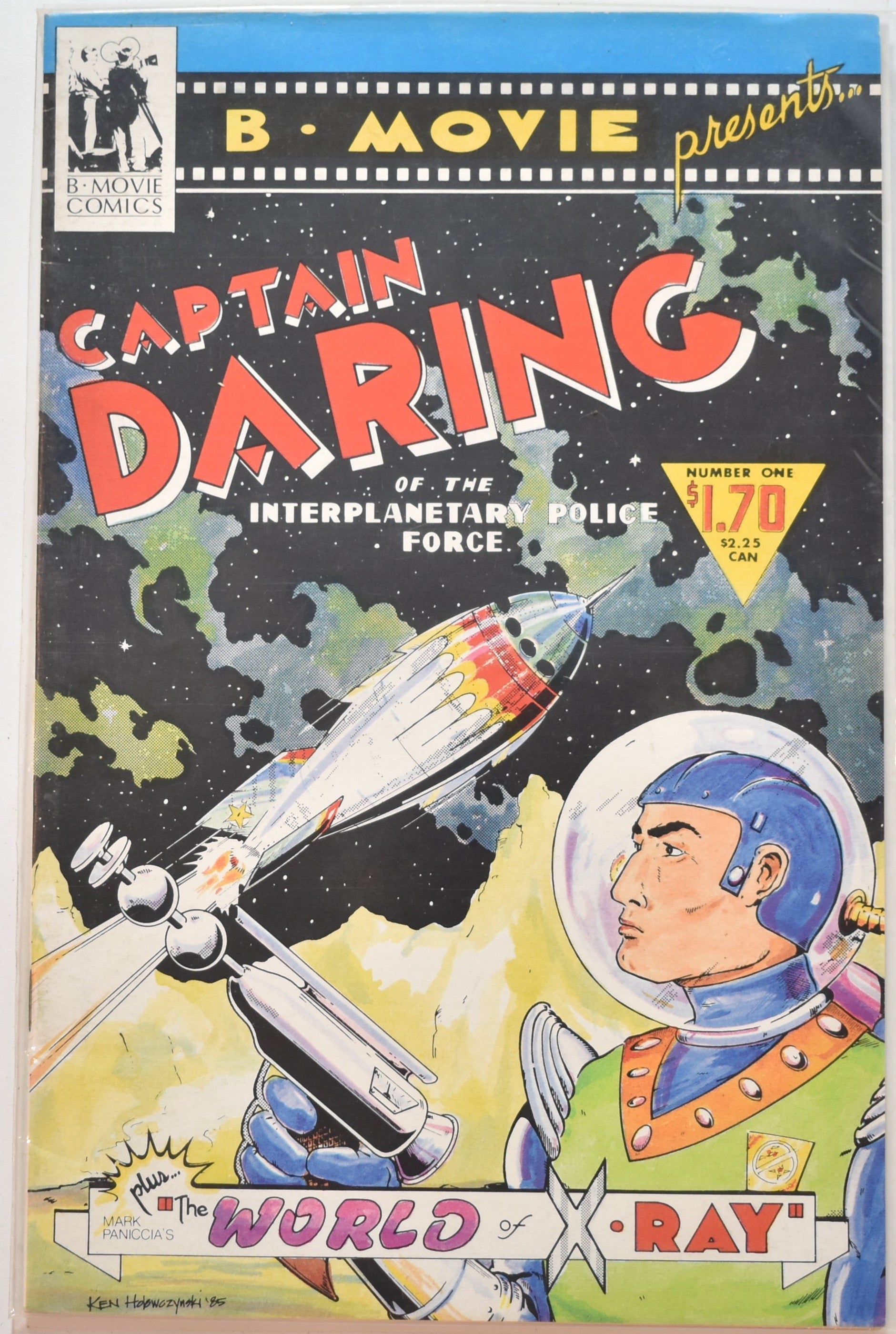 Captain Daring 1 Movie Comics Comic book the world of X Ray