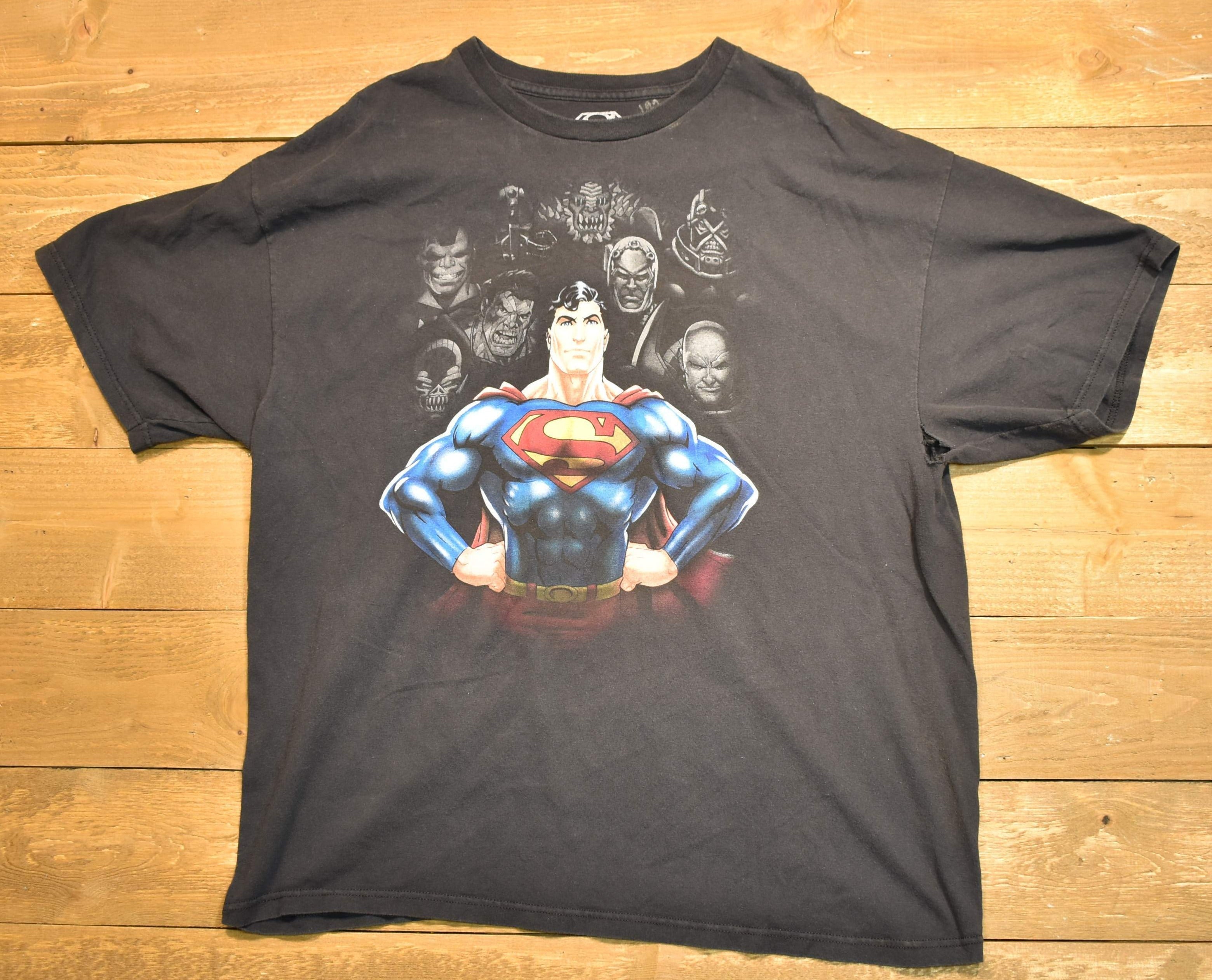 Superman T-shirt XXL used men's T-shirt DC comics