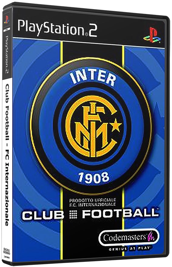 Club Football - FC Internazionale PS2 Sony Playstation 2 Used Video Game PS2