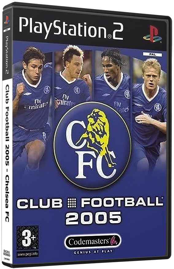 Club Football 2005 - Chelsea FC PS2 Sony Playstation 2 Used Video Game PS2