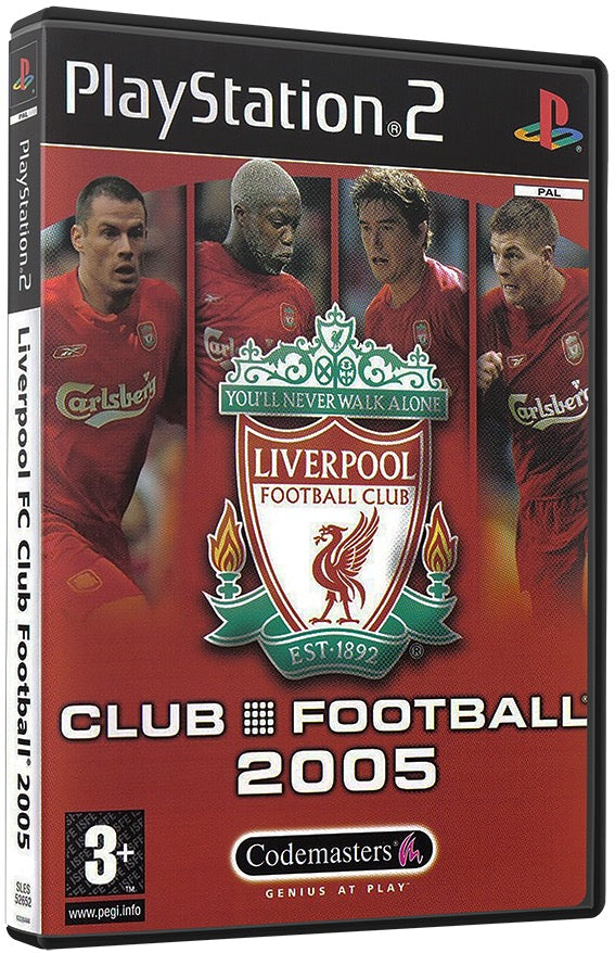 Club Football 2005 - Liverpool FC PS2 Sony Playstation 2 Used Video Game PS2