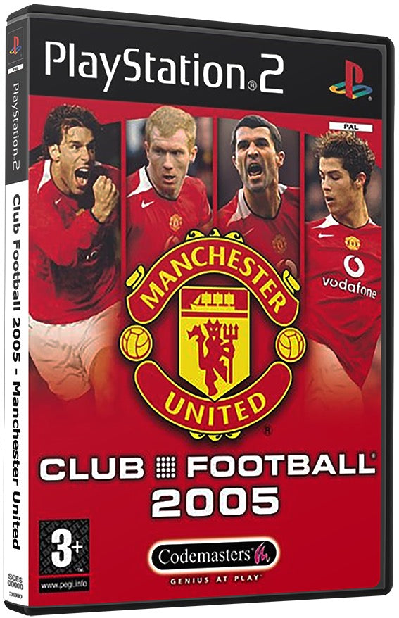 Club Football 2005 - Manchester United PS2 Sony Playstation 2 Used Video Game PS2