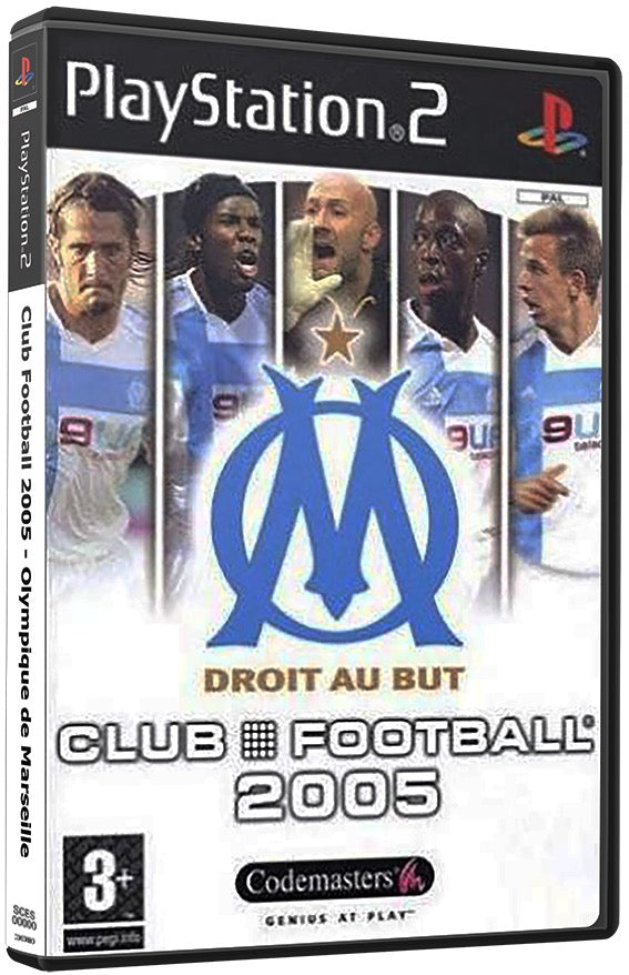 Club Football 2005 - Olympique de Marseille PS2 Sony Playstation 2 Used Video Game PS2