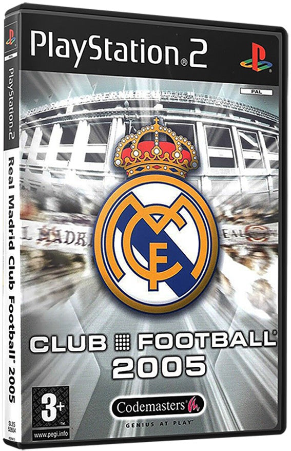 Club Football 2005 - Real Madrid PS2 Sony Playstation 2 Used Video Game PS2