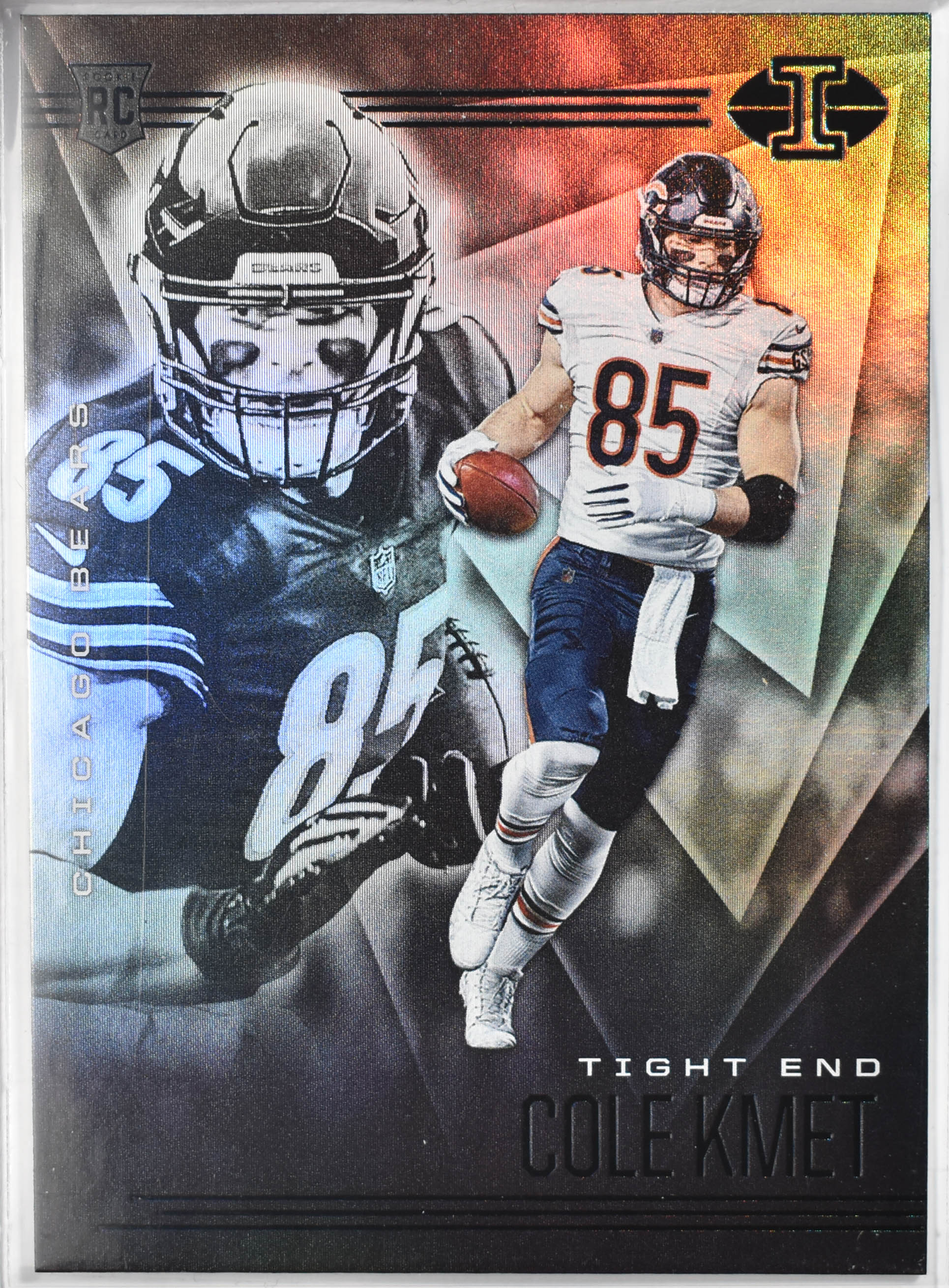 Cole Kmet Rookie Card No.35 Illusions Football 2020 ILL2