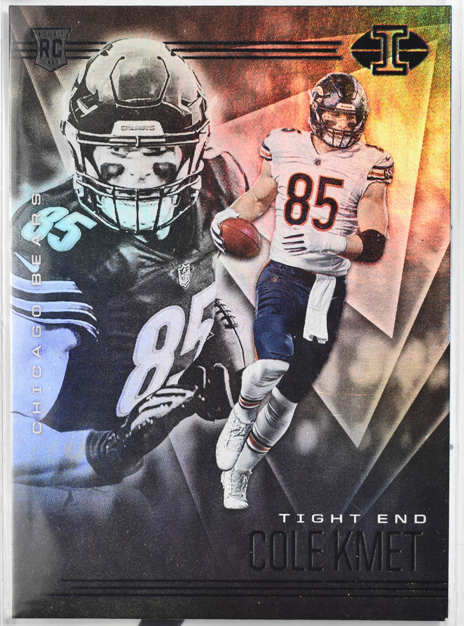 Cole Kmet Rookie Card No.35 Illusions Football 2020 ILL4