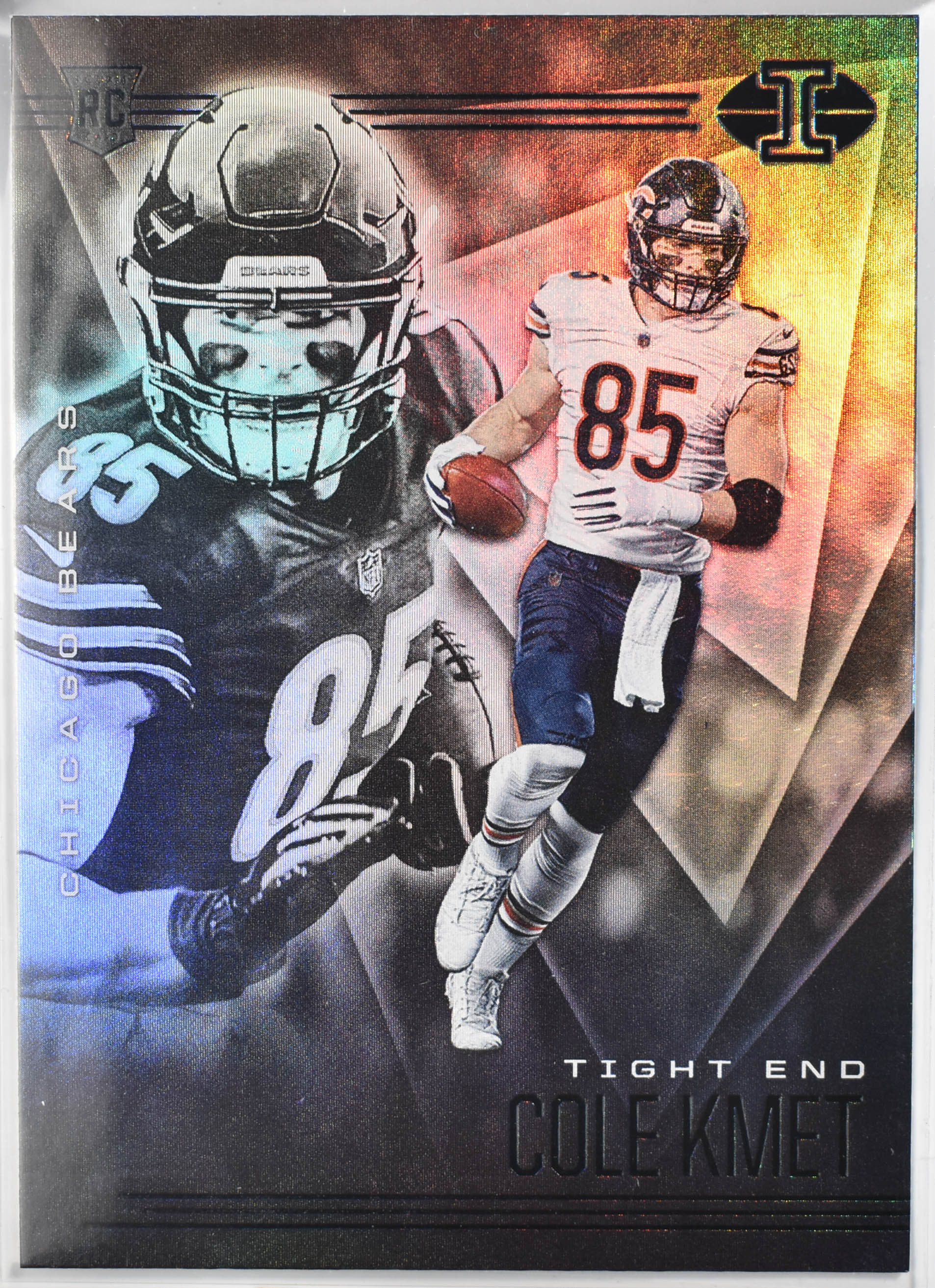 Cole Kmet Rookie Card No.35 Illusions Football 2020 ILL6