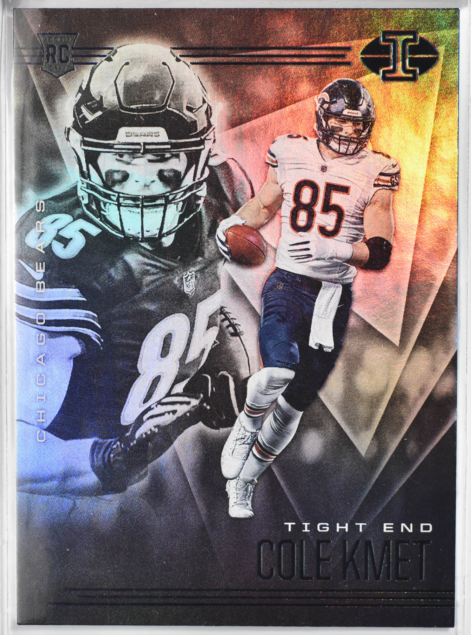 Cole Kmet Rookie Card No.35 Illusions Football 2020 ILL8