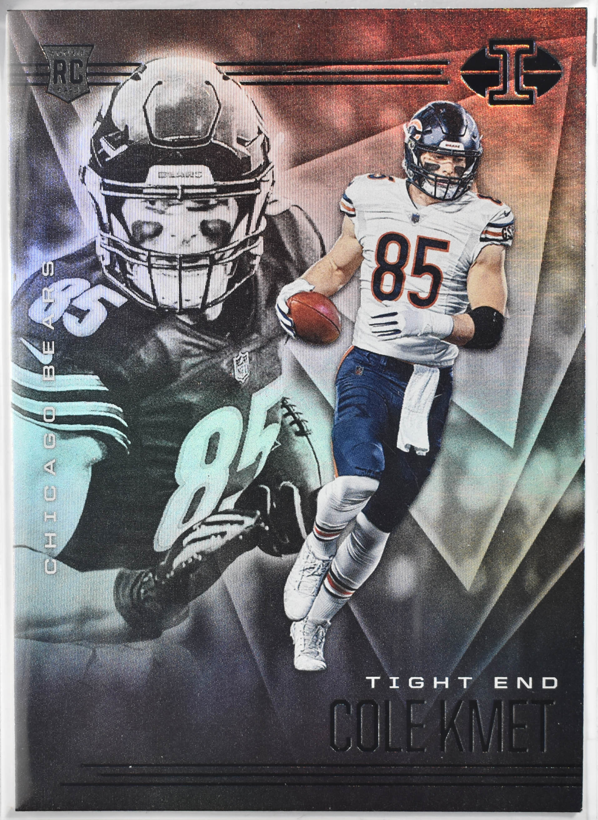 Cole Kmet Rookie Card No.35 Illusions Football 2020 ILL15