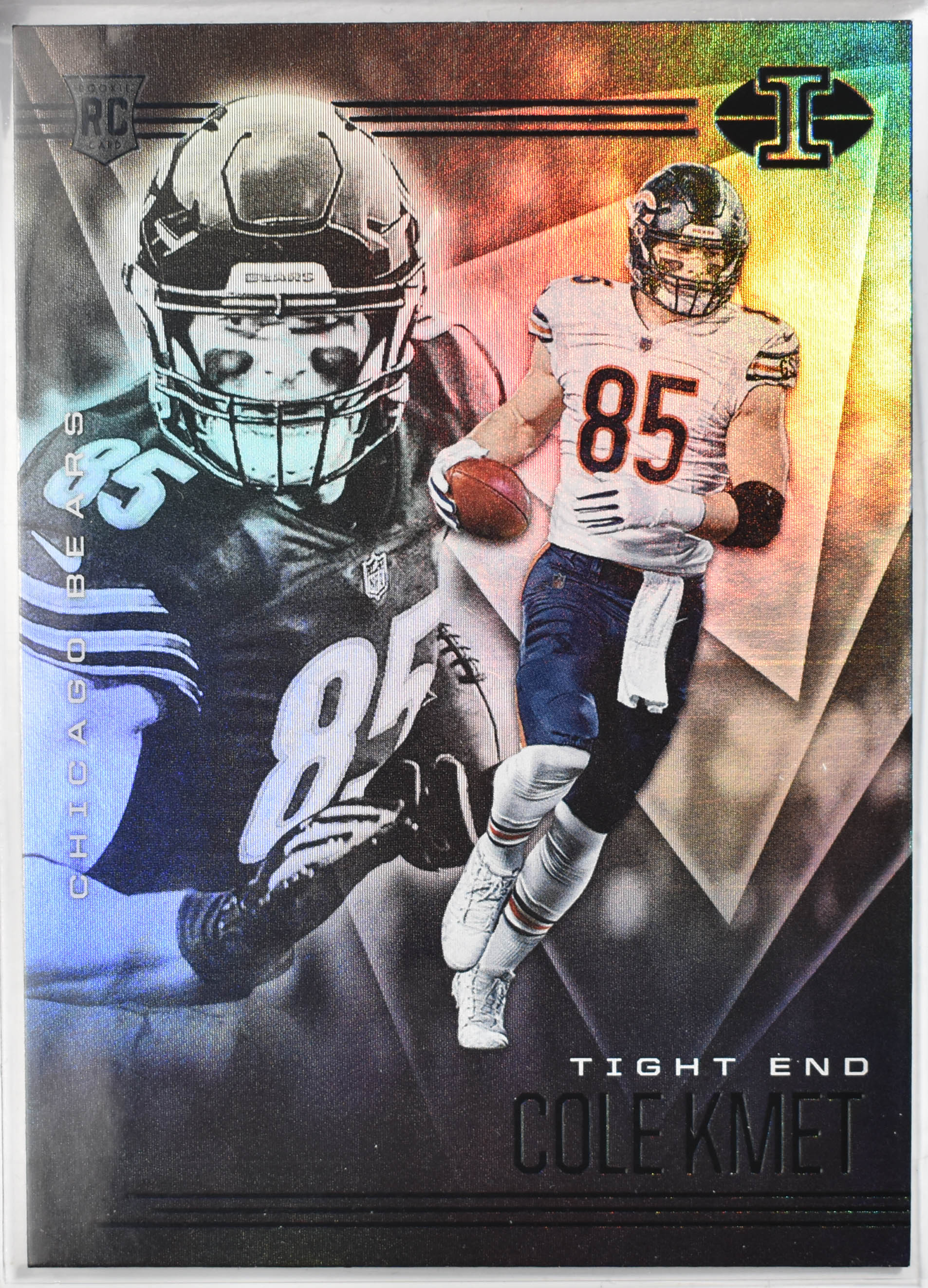 Cole Kmet Rookie Card No.35 Illusions Football 2020 ILL18