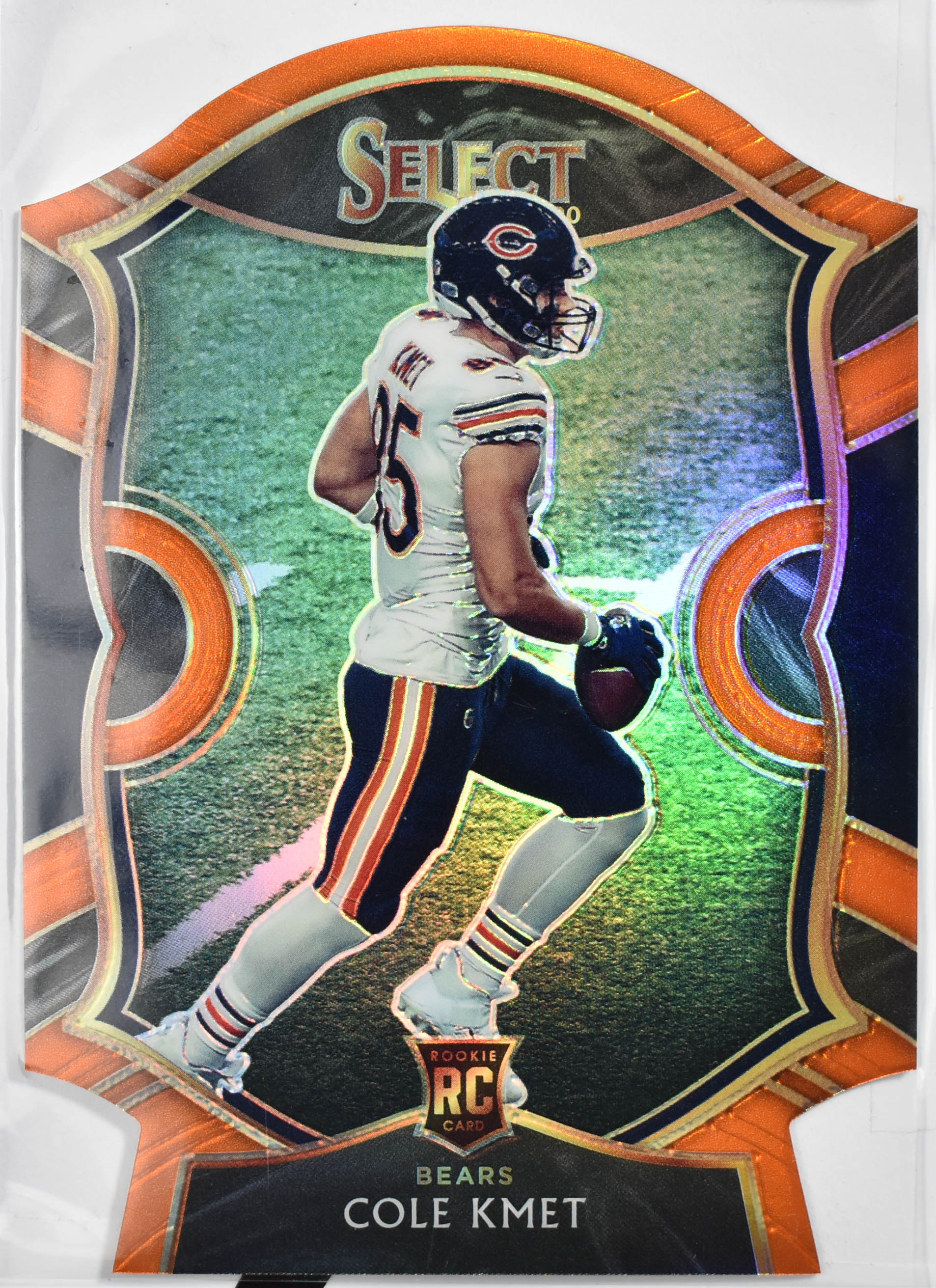 Cole Kmet Rookie Card No.74 Panini 2020 Select Orange