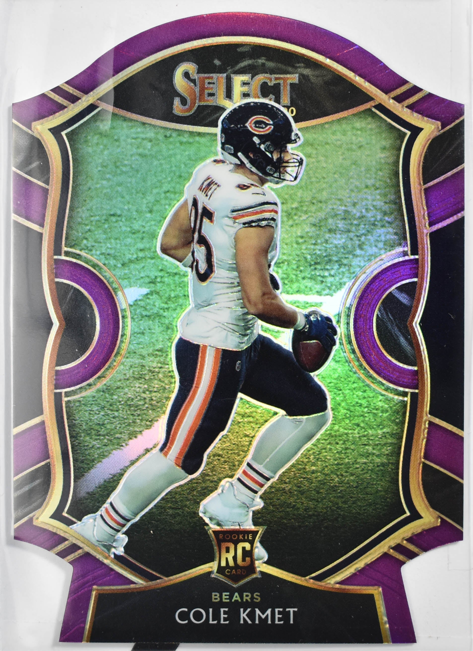 Cole Kmet Rookie Card No.74 Panini 2020 Select Purple