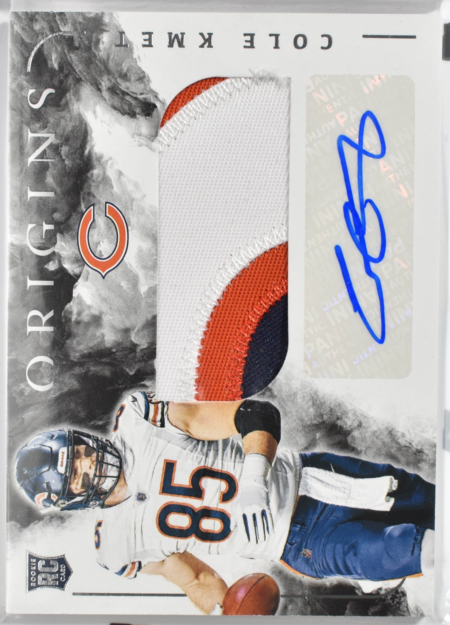Cole Kmet Rookie Card No.131 Panini 2020 Origins Football Tri Color Auto