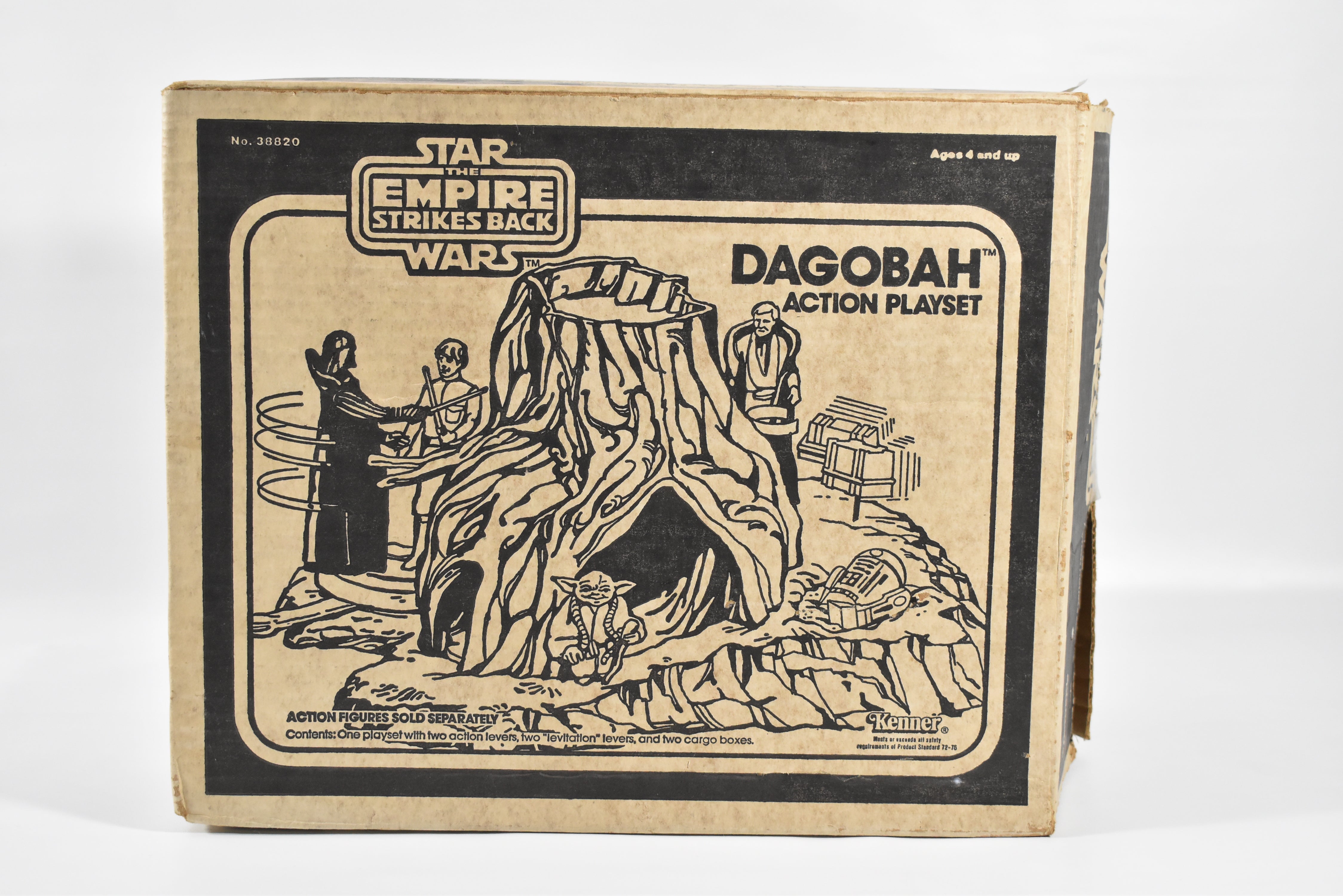 Star Wars The Empire Strikes Back Dagobah Action Play Set Kenner MIB