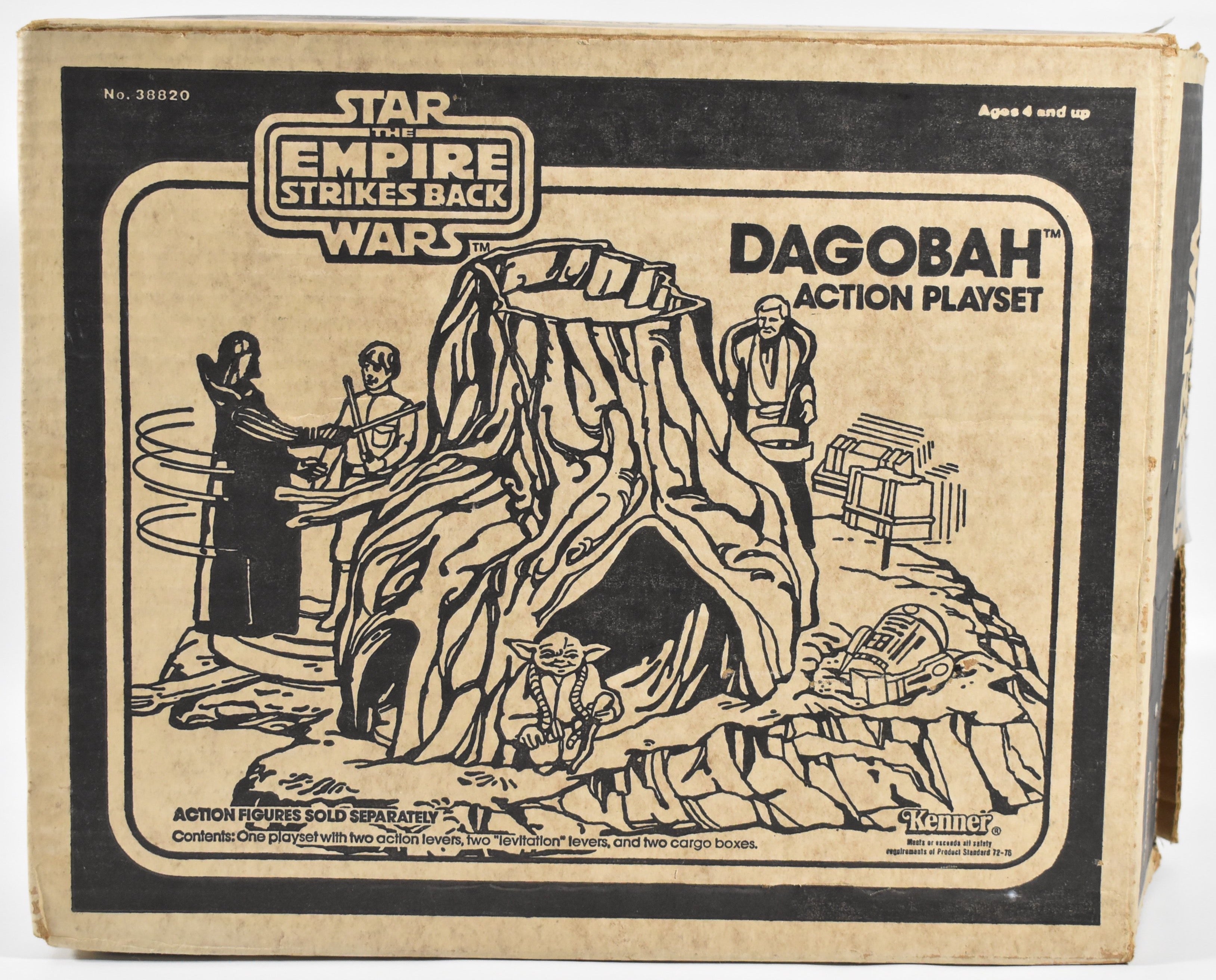 Star Wars The Empire Strikes Back Dagobah Action Play Set Kenner MIB