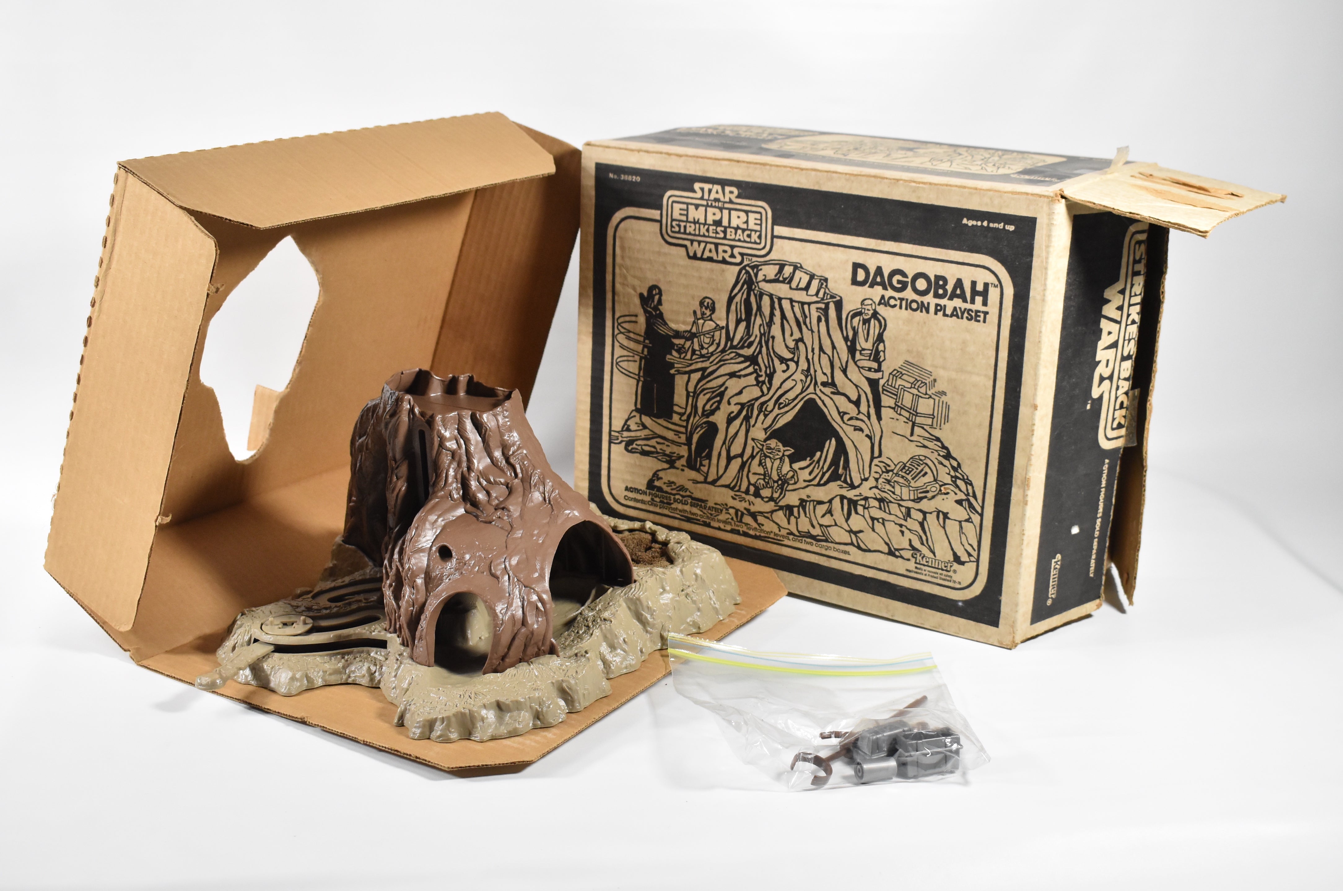 Star Wars The Empire Strikes Back Dagobah Action Play Set Kenner MIB