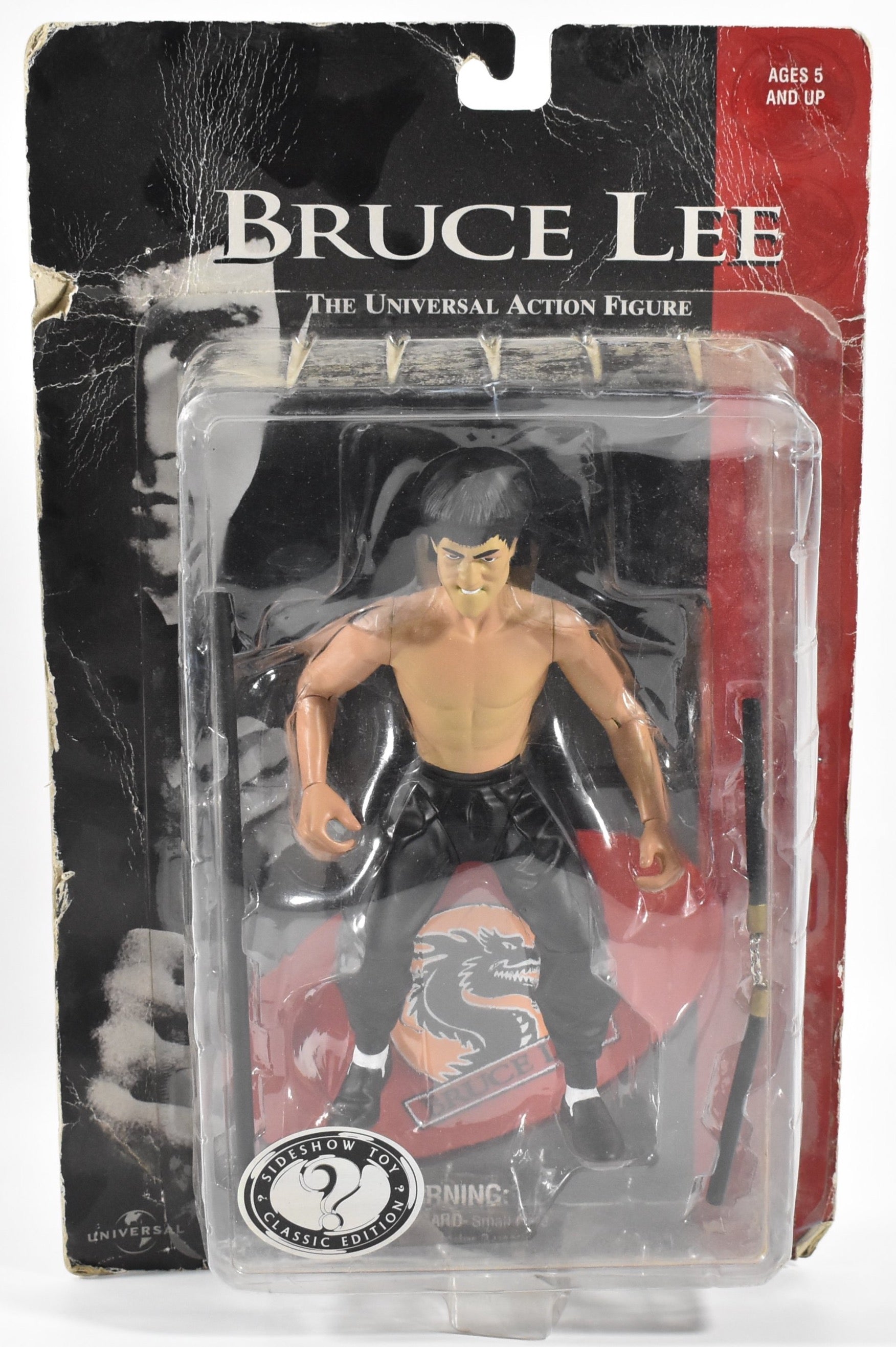 Bruce Lee Universal Action Figure Rough Condition