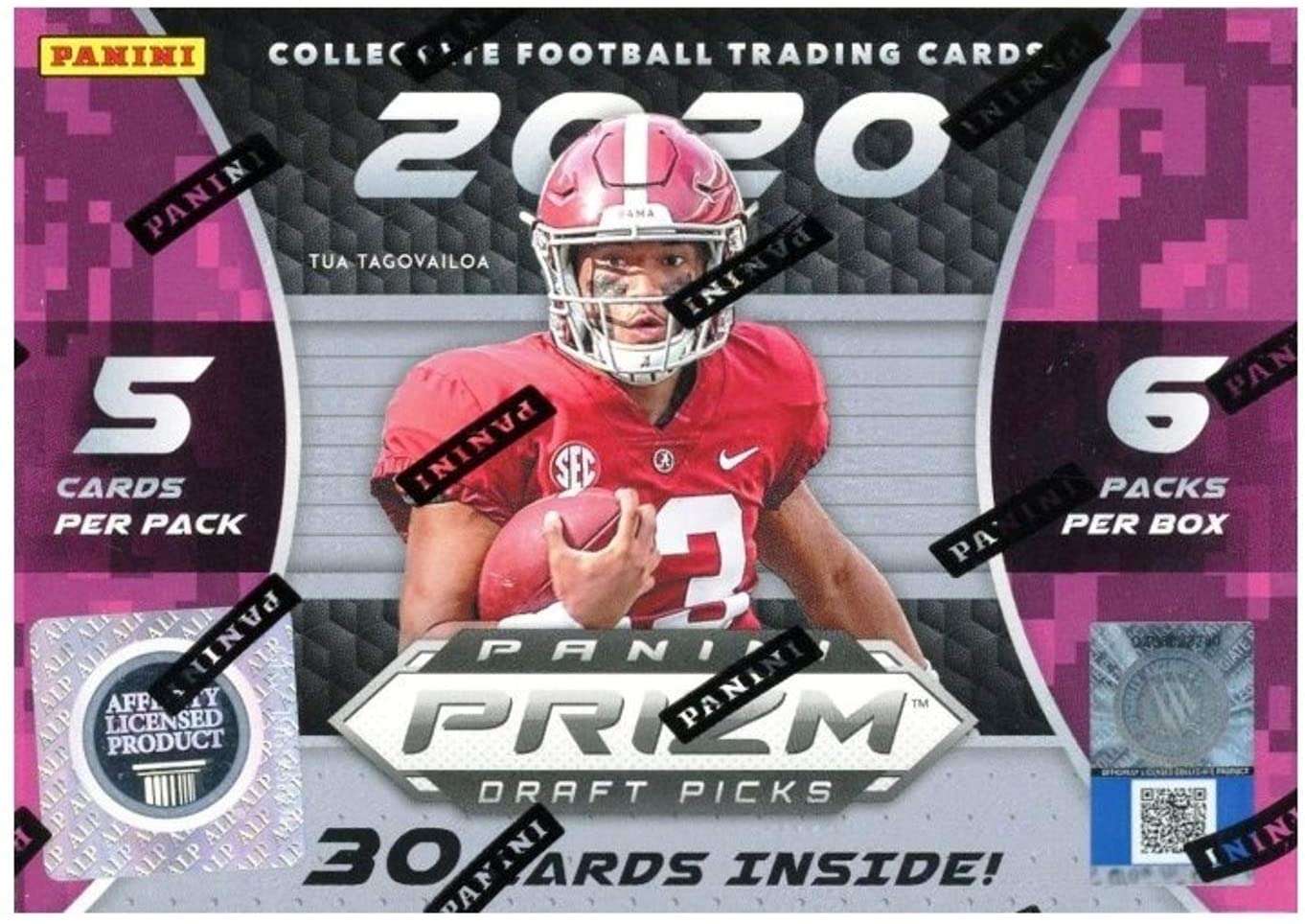 College Football Trading Cards 2020 Panini Prizm picks