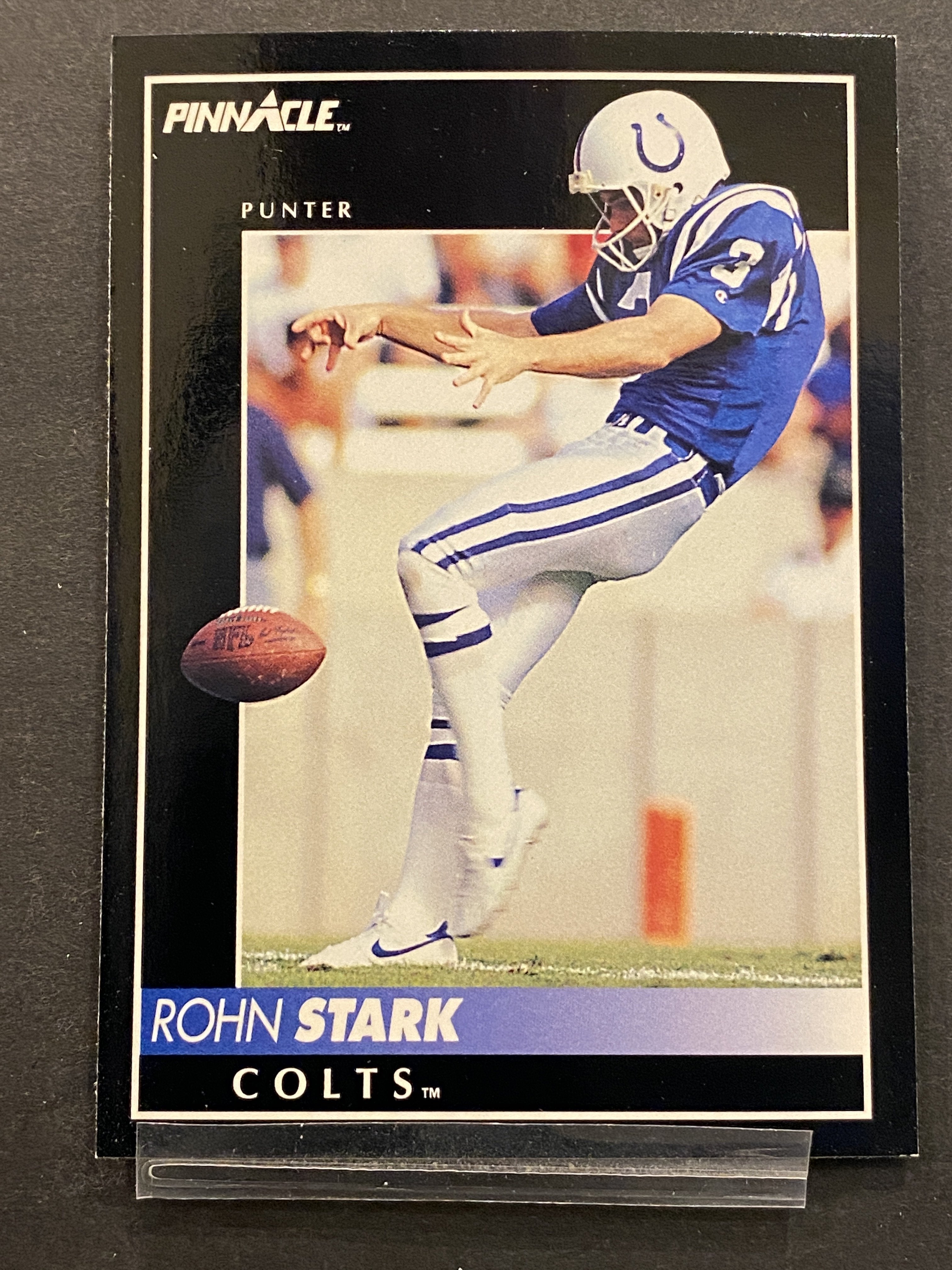Rohn Stark Pinnacle Football Card Indianapolis Colts