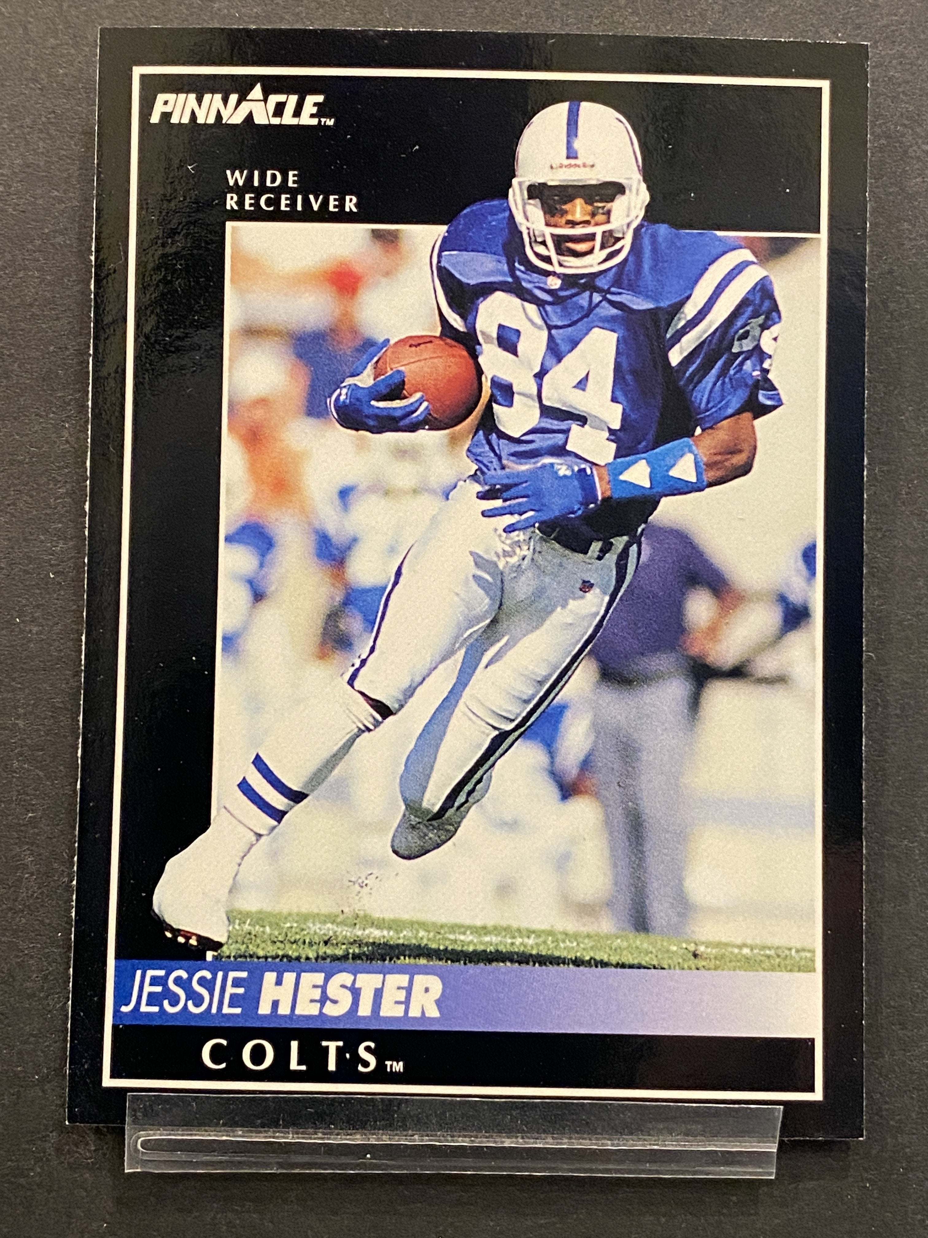 Jessie Hester Pinnacle Football Card Indianapolis Colts