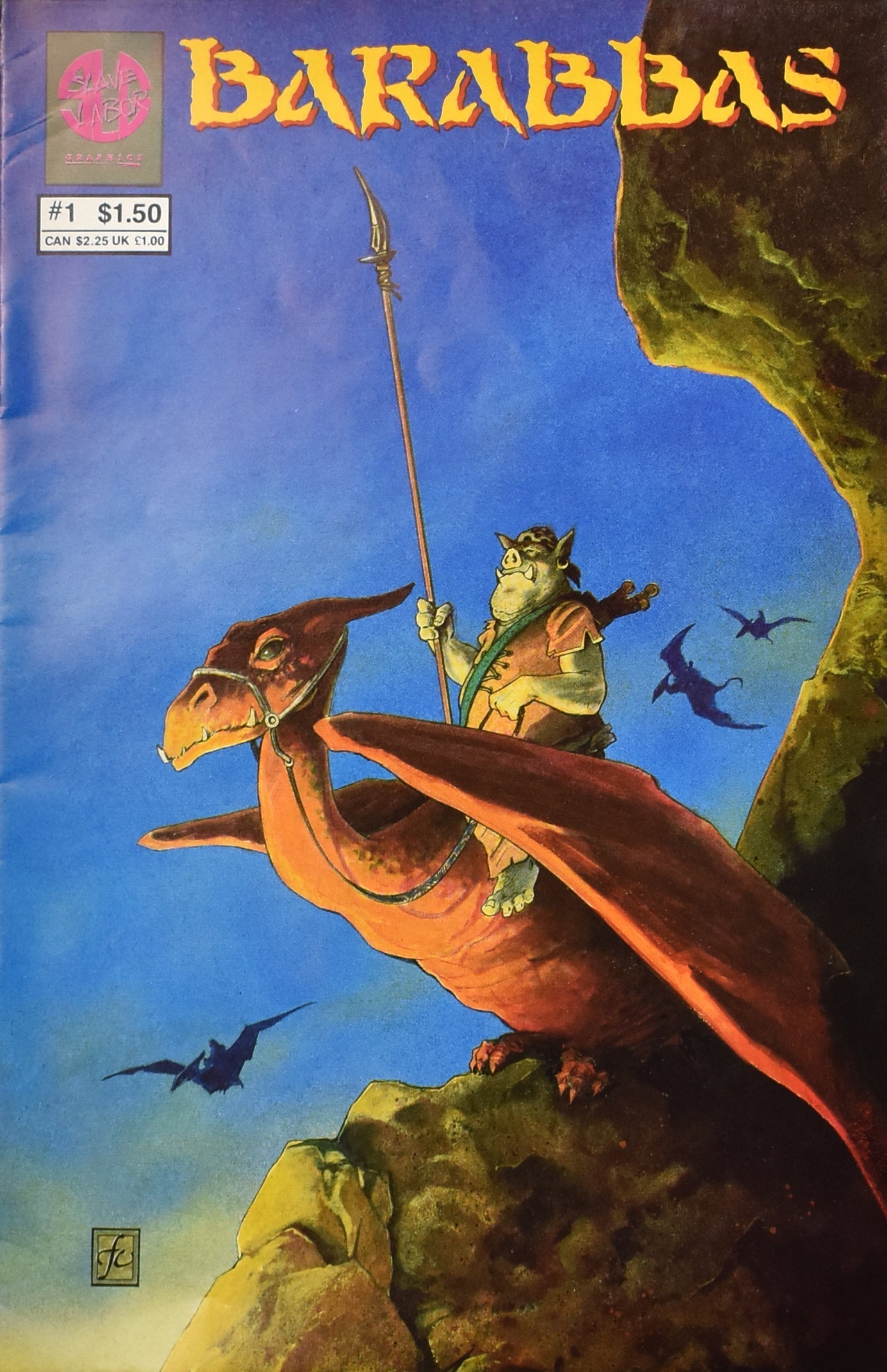 Barabbas 1 Comic book