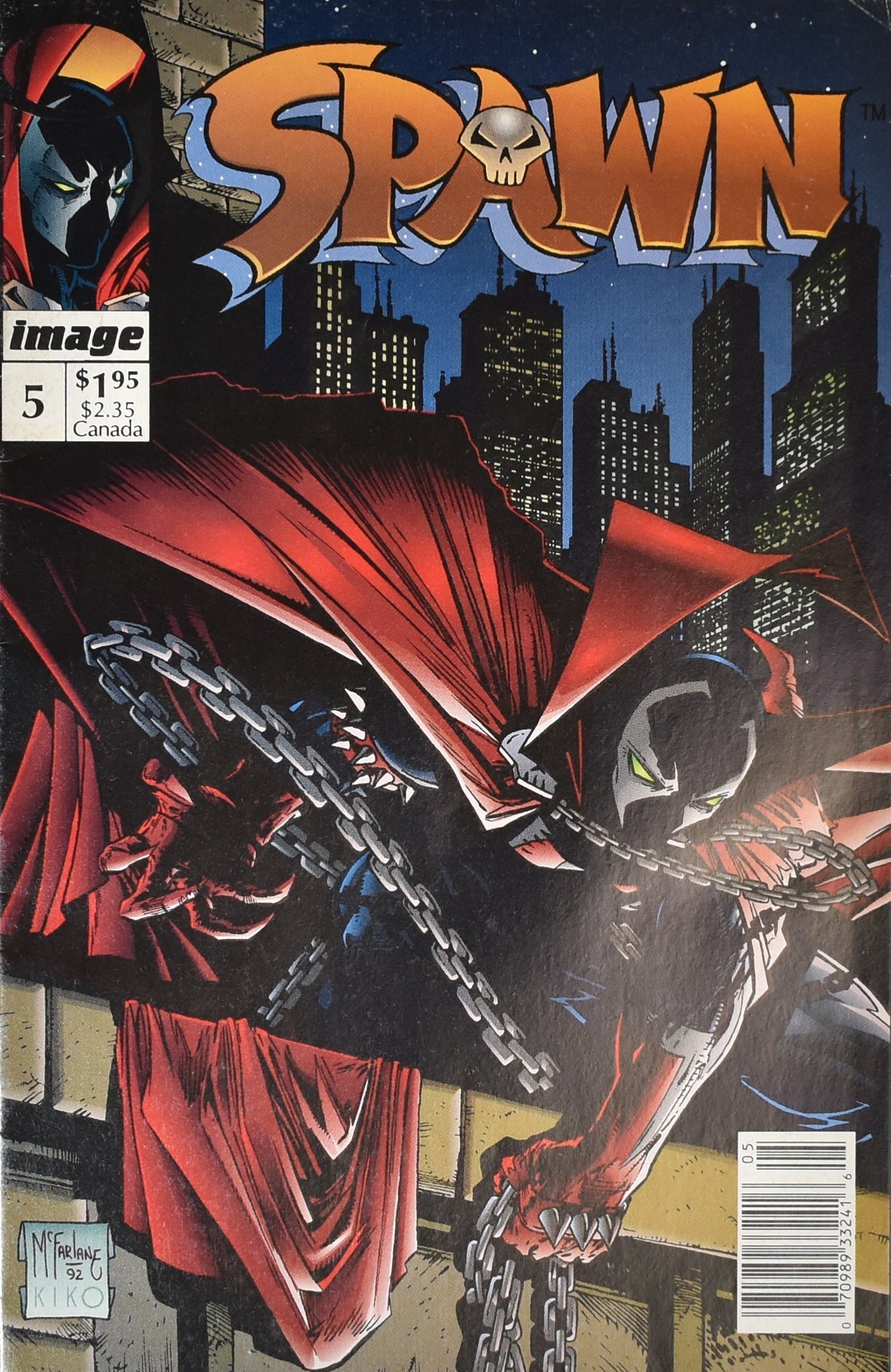 Spawn Comic Book No.5 Image Comics