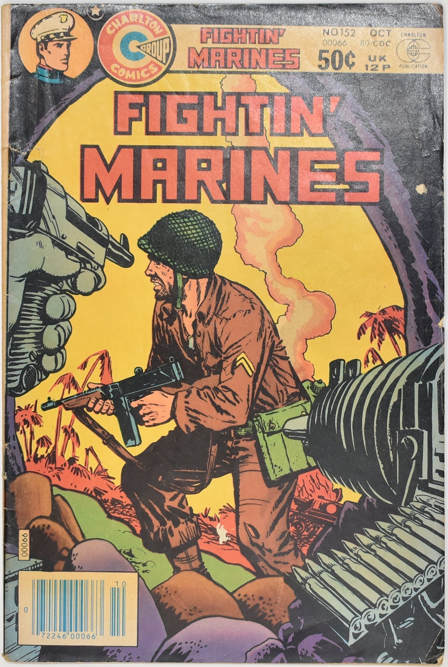 Fighting Marines No. 152 Comic Book OCT
