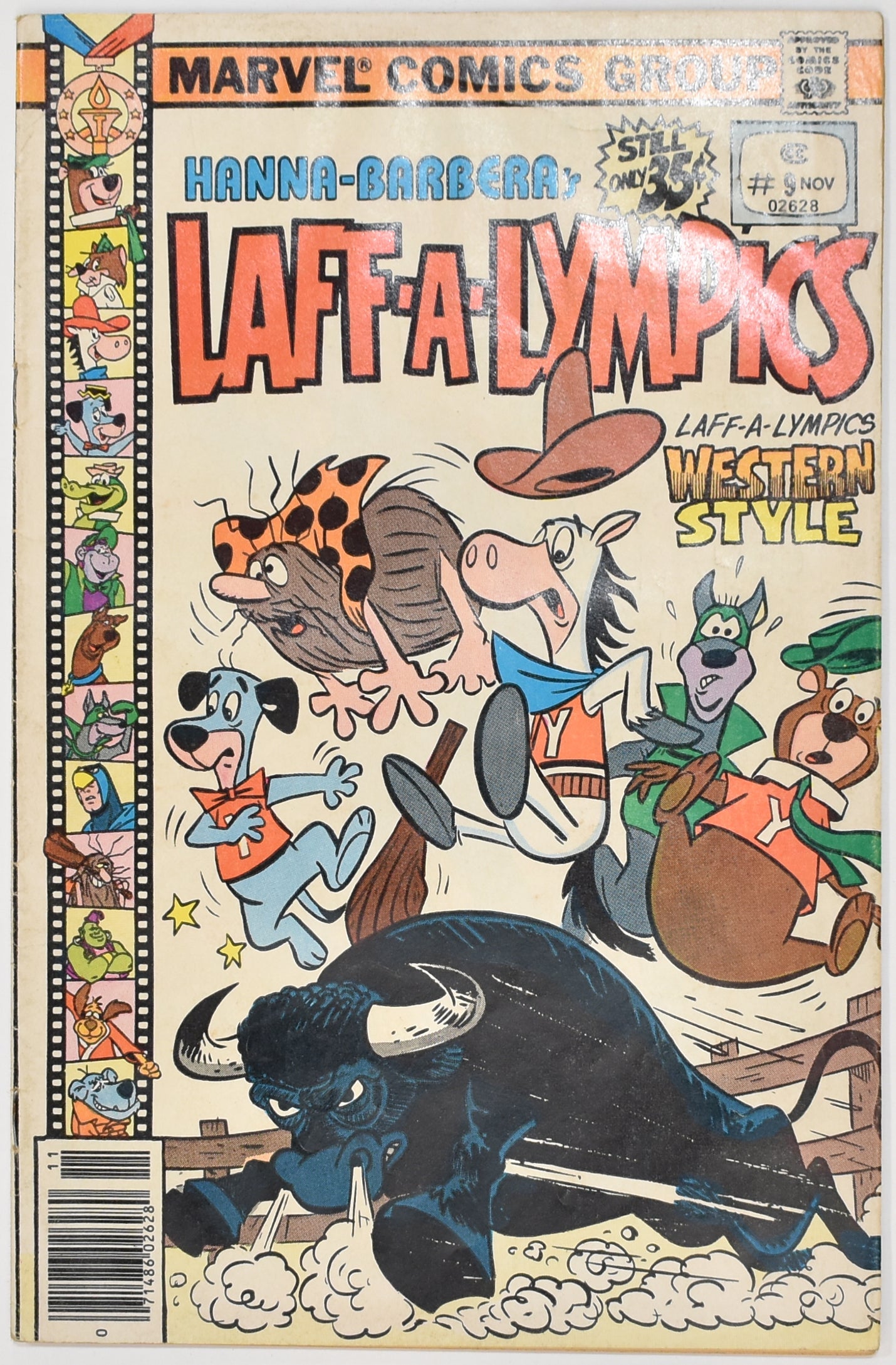 Hanna Barbera Laff A Lympics Marvel Comics Western Style 9 NOV