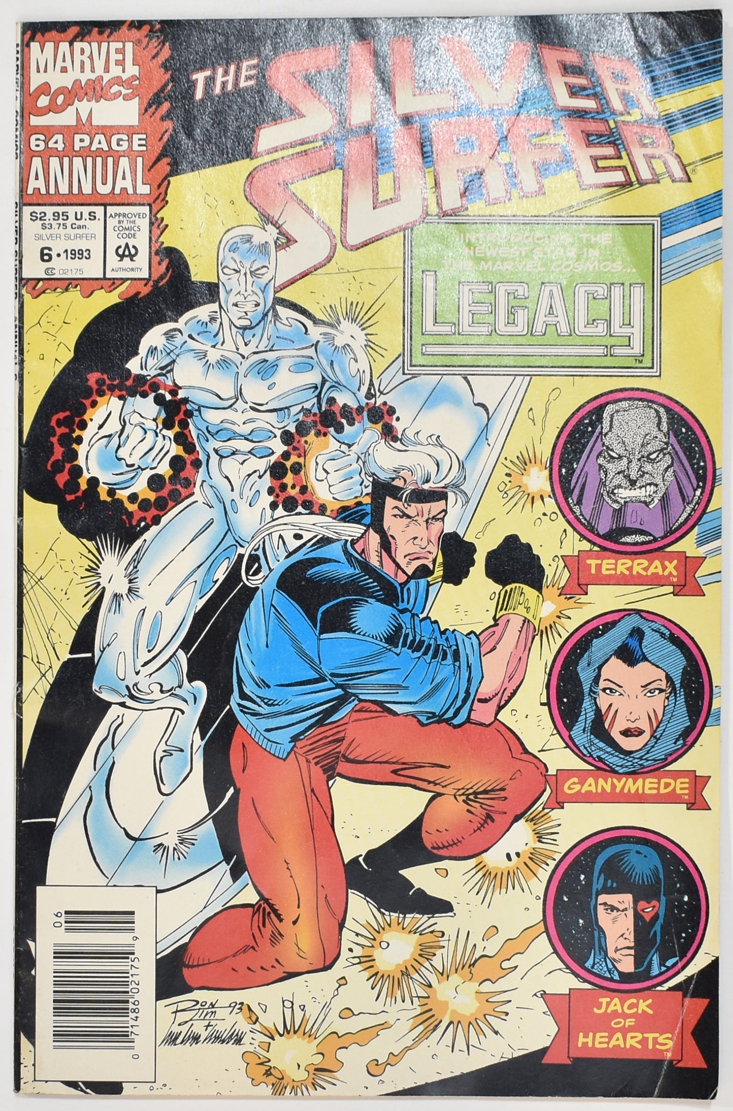 The Silver Surfer Comic Book 6 Marvel Comics