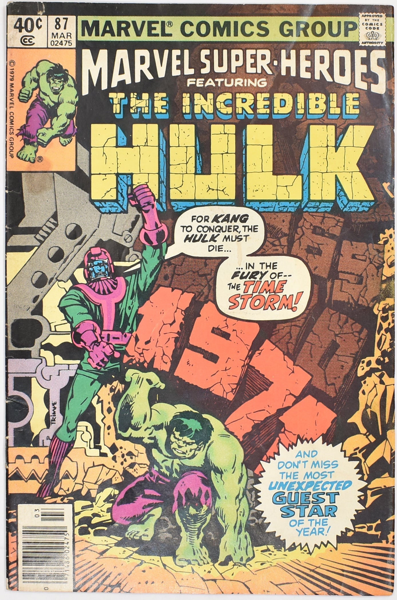 The Incredible Hulk Marvel Super Heroes 87